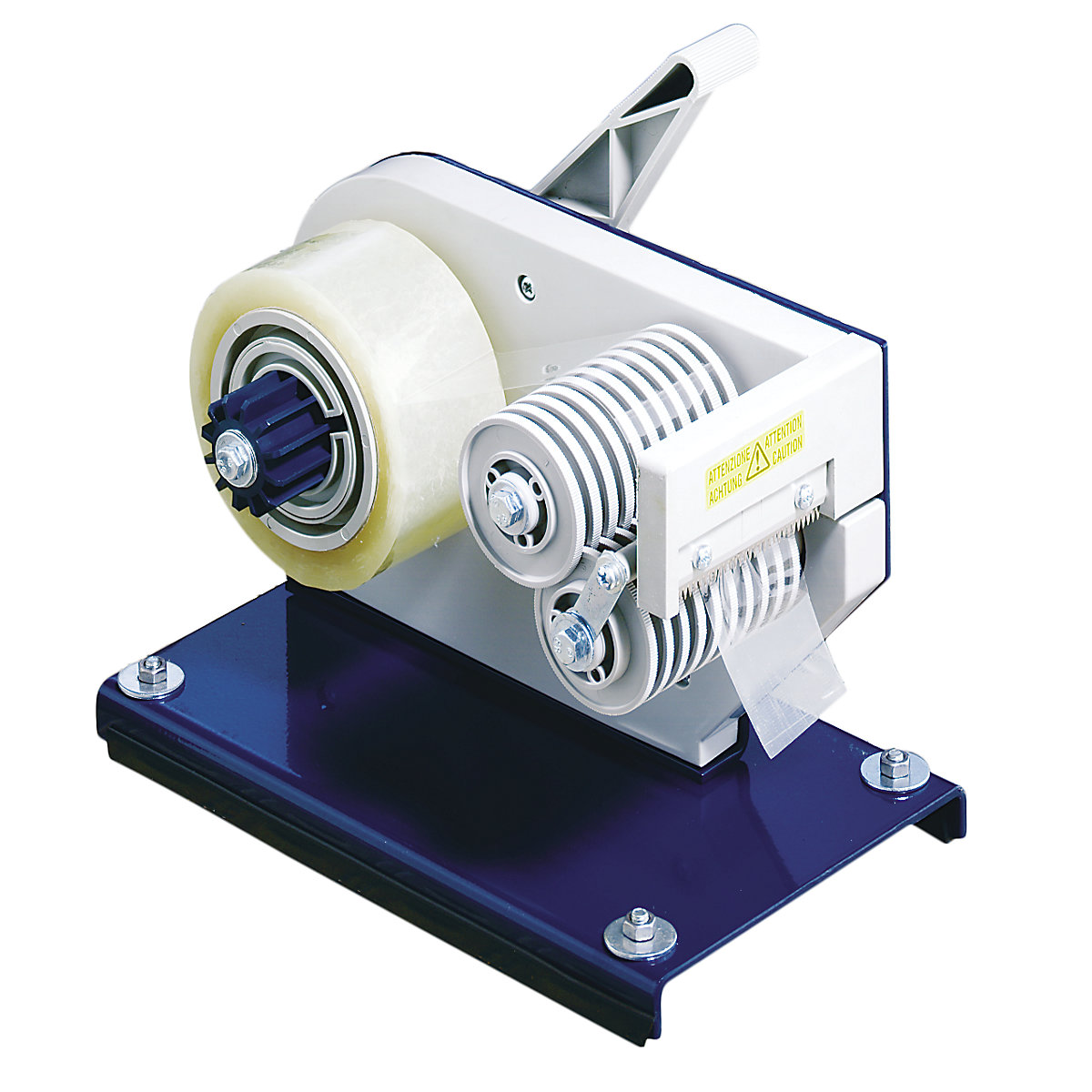 Plakbanddispenser halfautomatisch