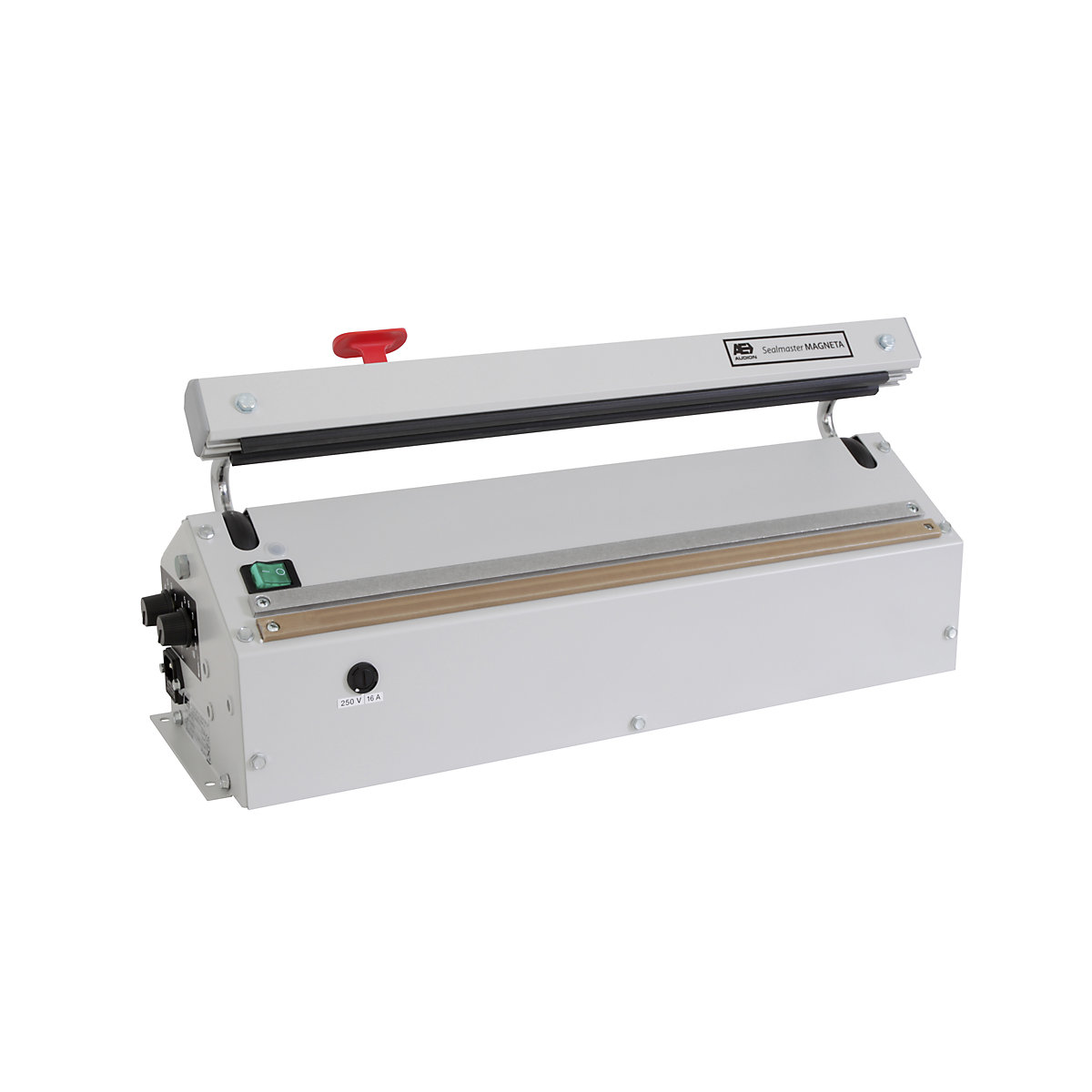 Folieseal-tafelapparaat MAGNETA – ratioform, standaarduitvoering, lasnaad l x b = 420 x 3 mm-0