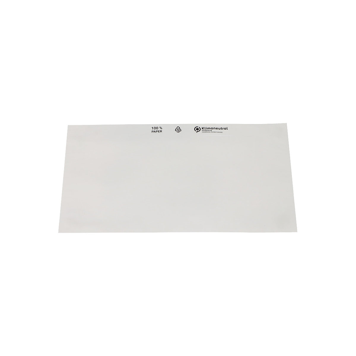 Dokumententaschen aus Papier terra, Transparent, VE 1000 Stk, LxB 240 x 131 mm-1