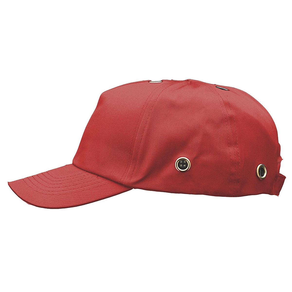 Boné antichoque – VOSS HELME, forro em tecido, vermelho-0