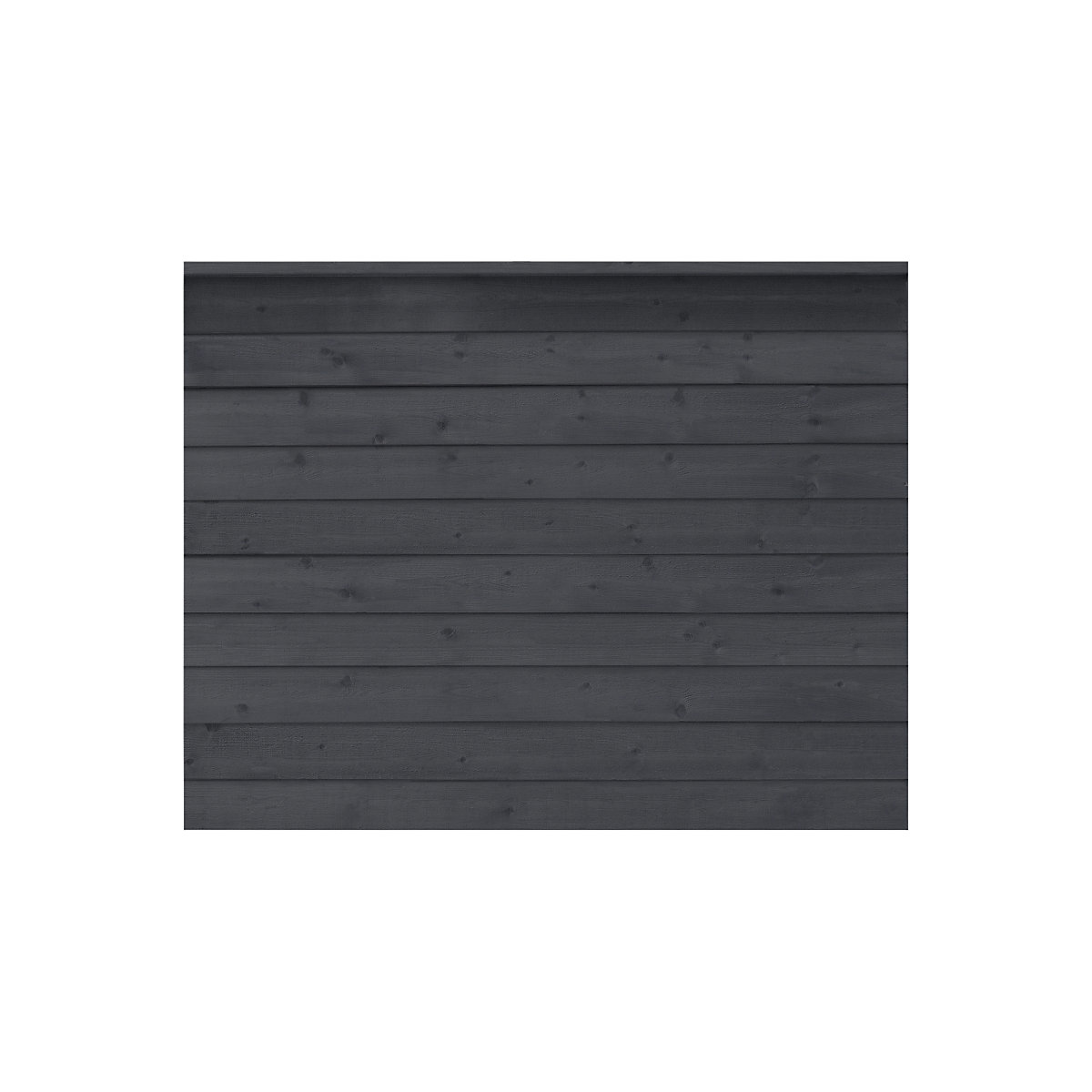 PLUS Klink profilový plot, drevo, š x v 1740 x 1290 mm, čierna-0