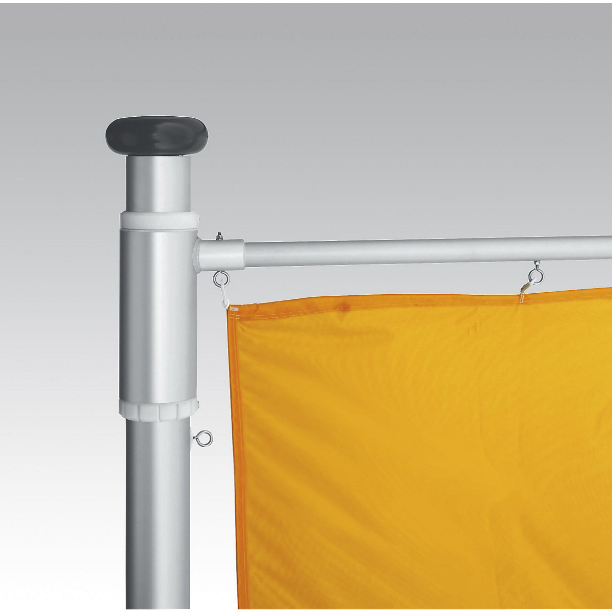Vlajkový stožiar PRESTIGE, hliníkový – Mannus (Zobrazenie produktu 6)-5