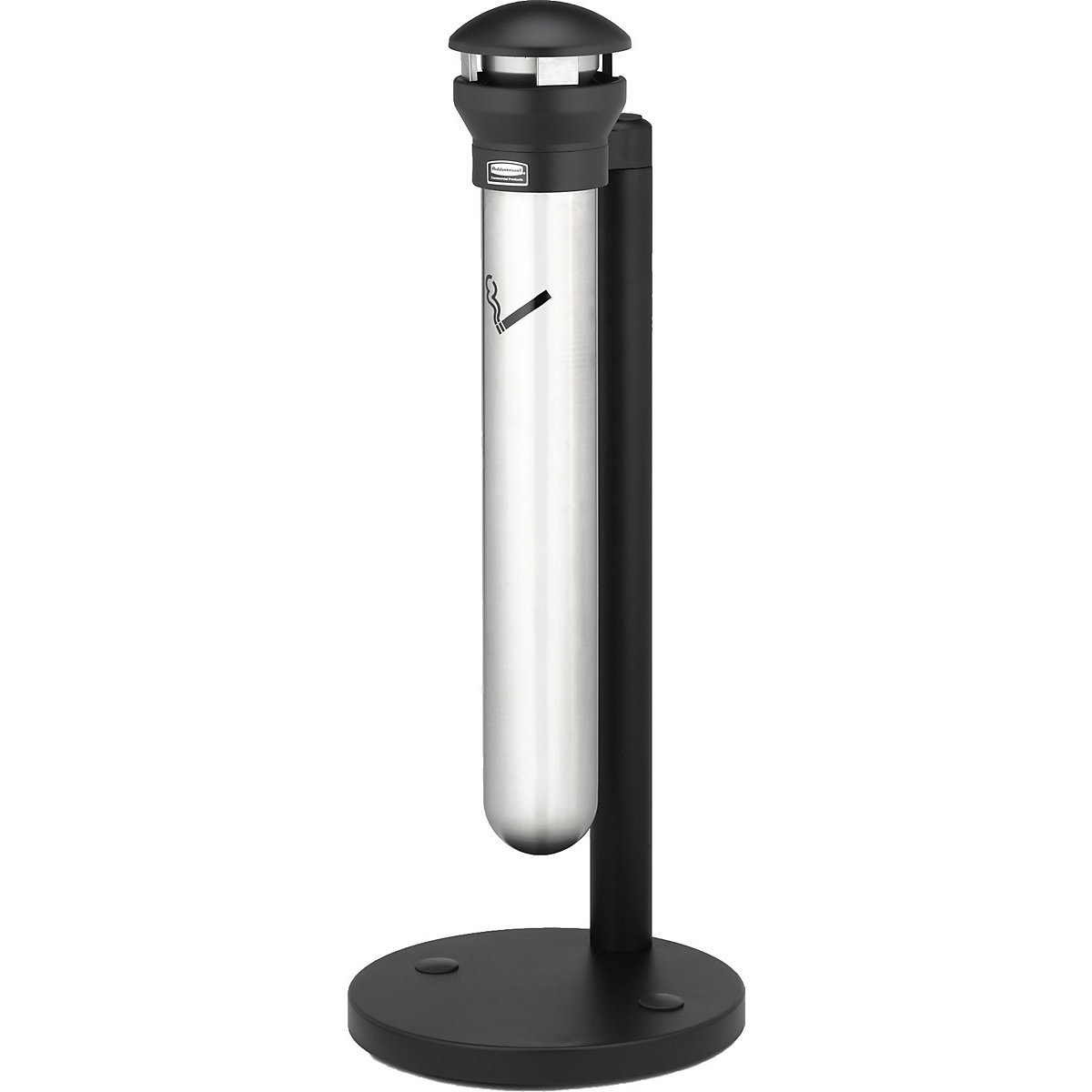 Moderný stojaci popolník z ušľachtilej ocele – Rubbermaid (Zobrazenie produktu 2)-1