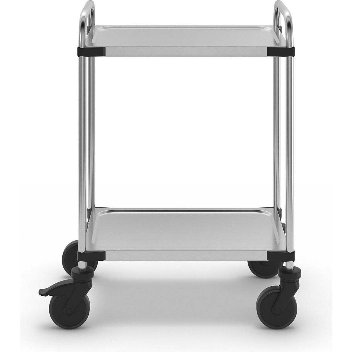 Servírovací vozík z ušlechtilé oceli 640-RL (Obrázek výrobku 3)-2