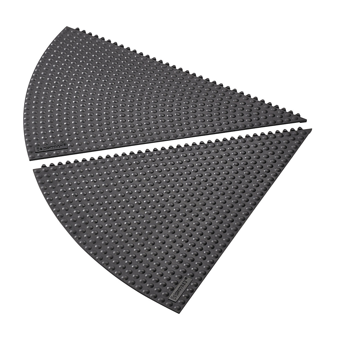Podlahová platňa, prírodná guma s uzlíkmi 45° – NOTRAX (Zobrazenie produktu 2)-1