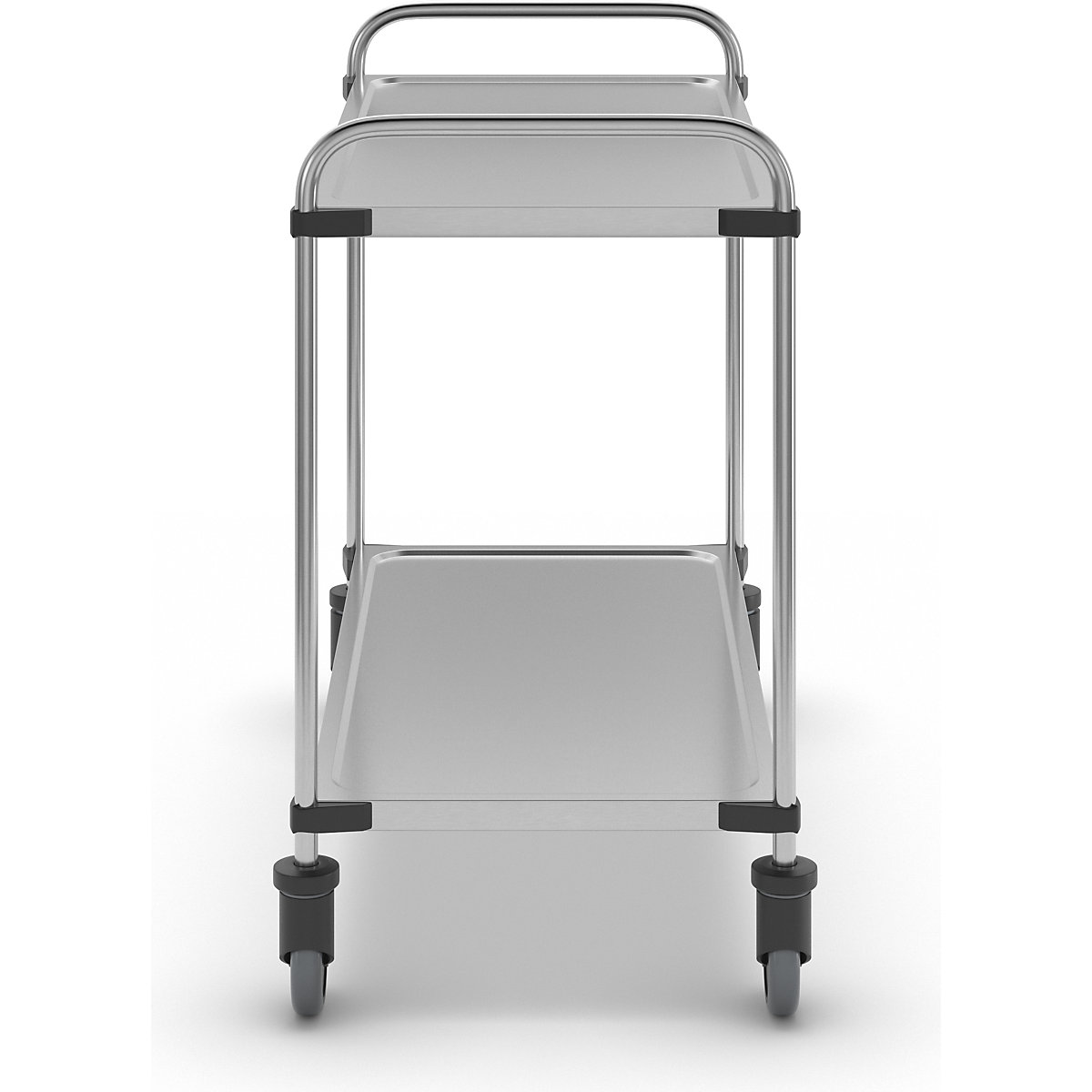 Servírovací vozík z ušľachtilej ocele (Zobrazenie produktu 6)-5