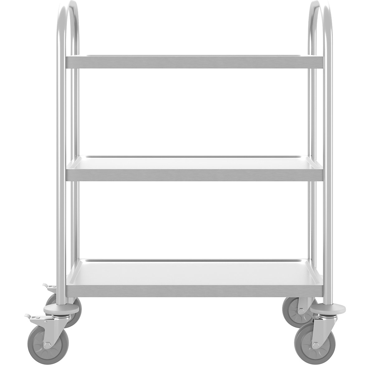 Servírovací vozík z ušľachtilej ocele – eurokraft basic (Zobrazenie produktu 4)-3