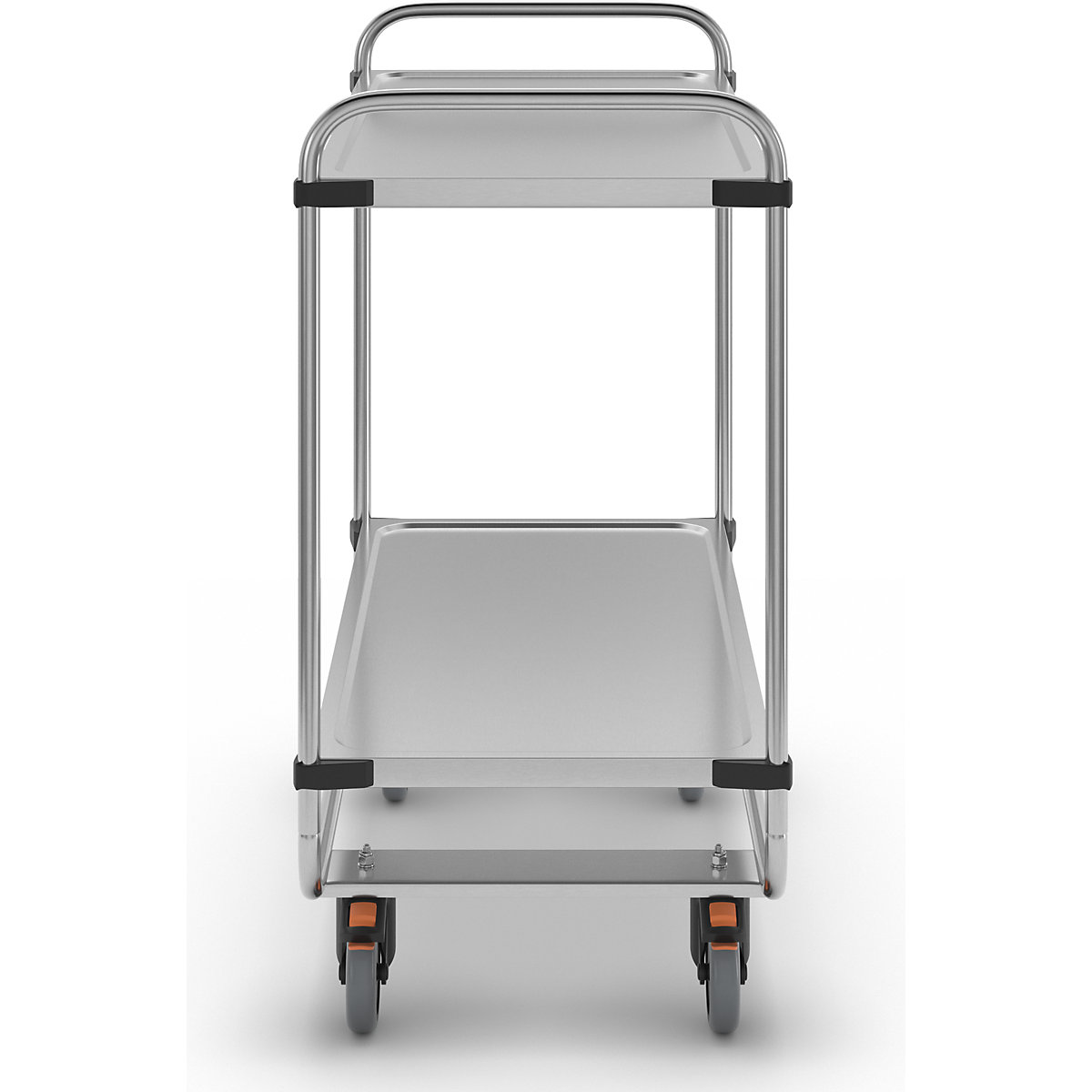 Servírovací vozík z ušľachtilej ocele, zmontovaný (Zobrazenie produktu 13)-12