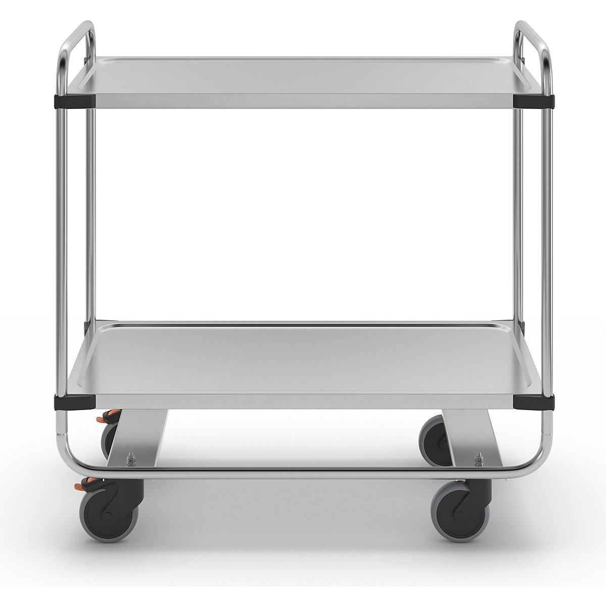 Servírovací vozík z ušľachtilej ocele, zmontovaný (Zobrazenie produktu 10)-9
