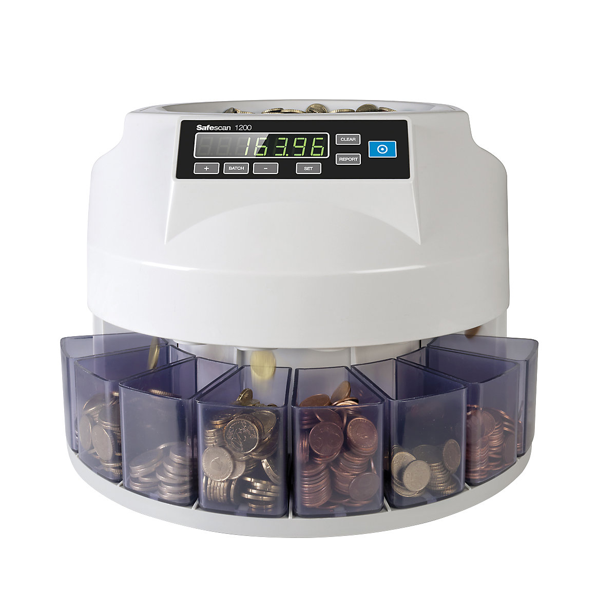 Počítačka a triedička mincí – Safescan (Zobrazenie produktu 2)-1