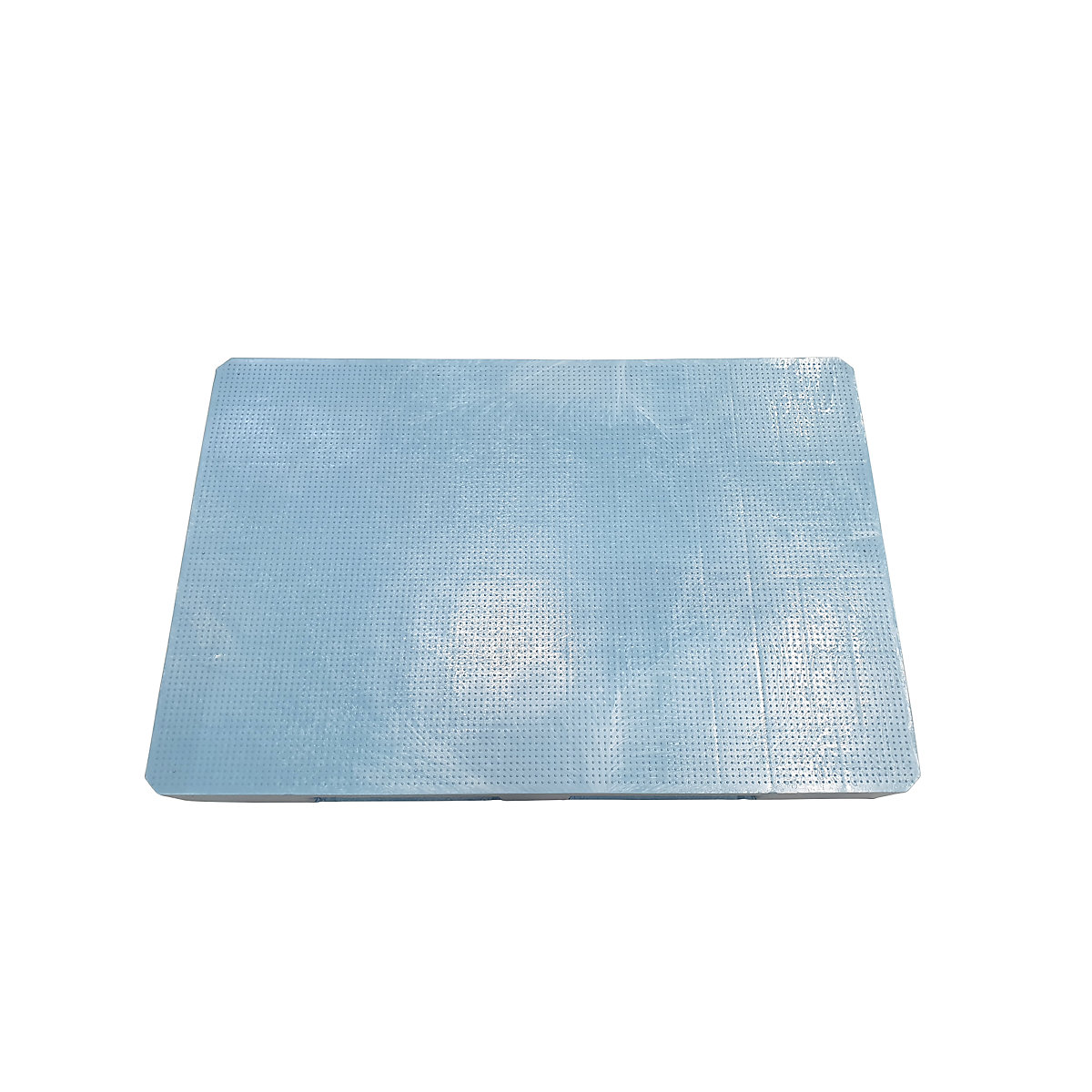 Hygiene-Europalette, LxBxH 1200 x 800 x 150 mm, rutschfest, blau-1
