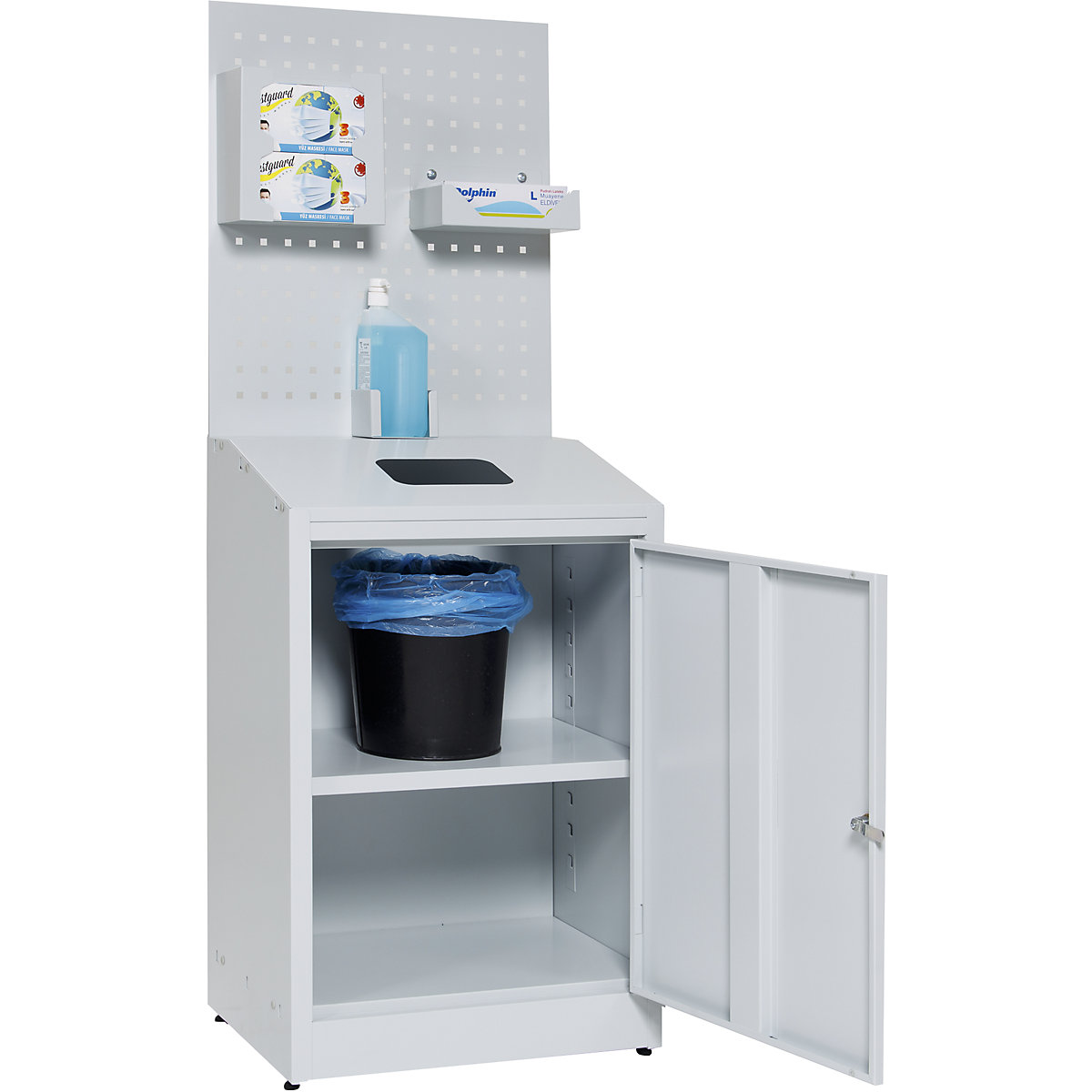 Hygiene station with perforated wall (Product illustration 6)-5