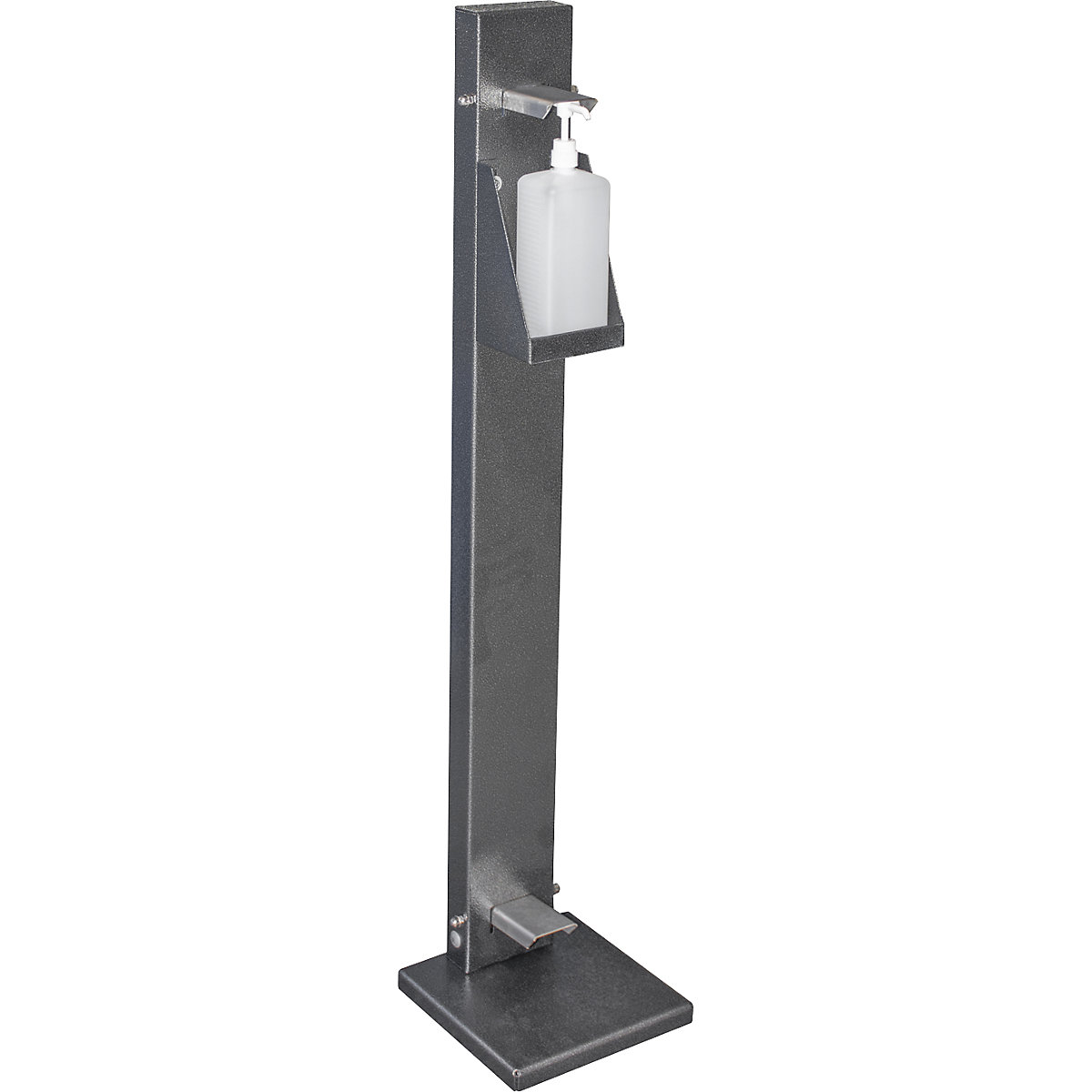 Pedal disinfectant/soap dispenser stand – eurokraft pro