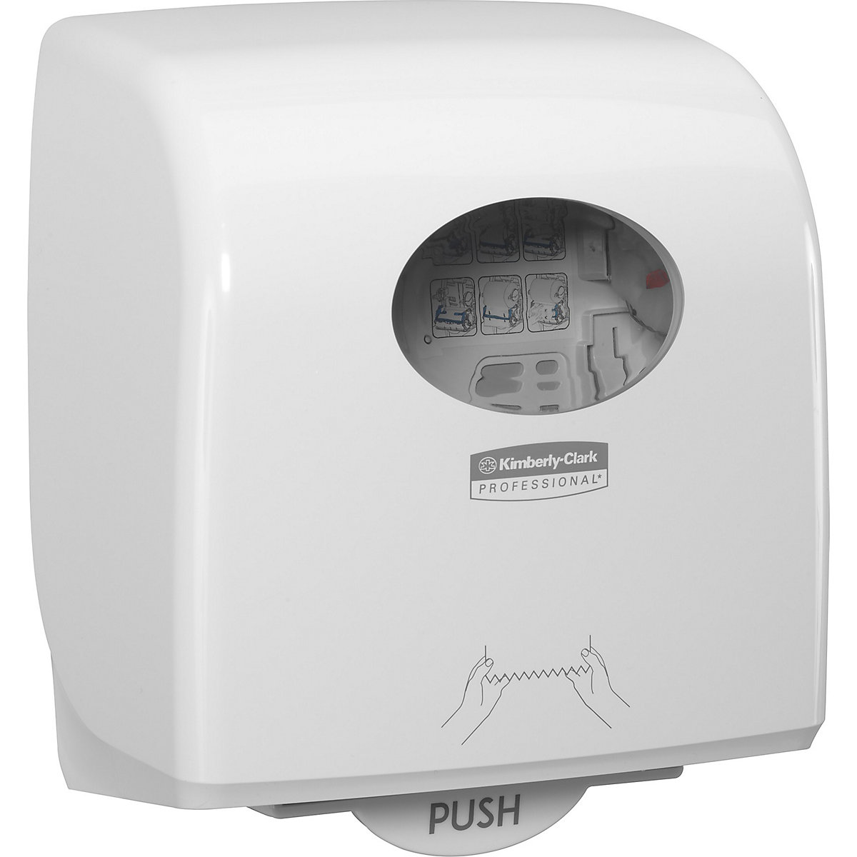 Aquarius™ Slimroll™ dispenser for rolled hand towels - Kimberly-Clark