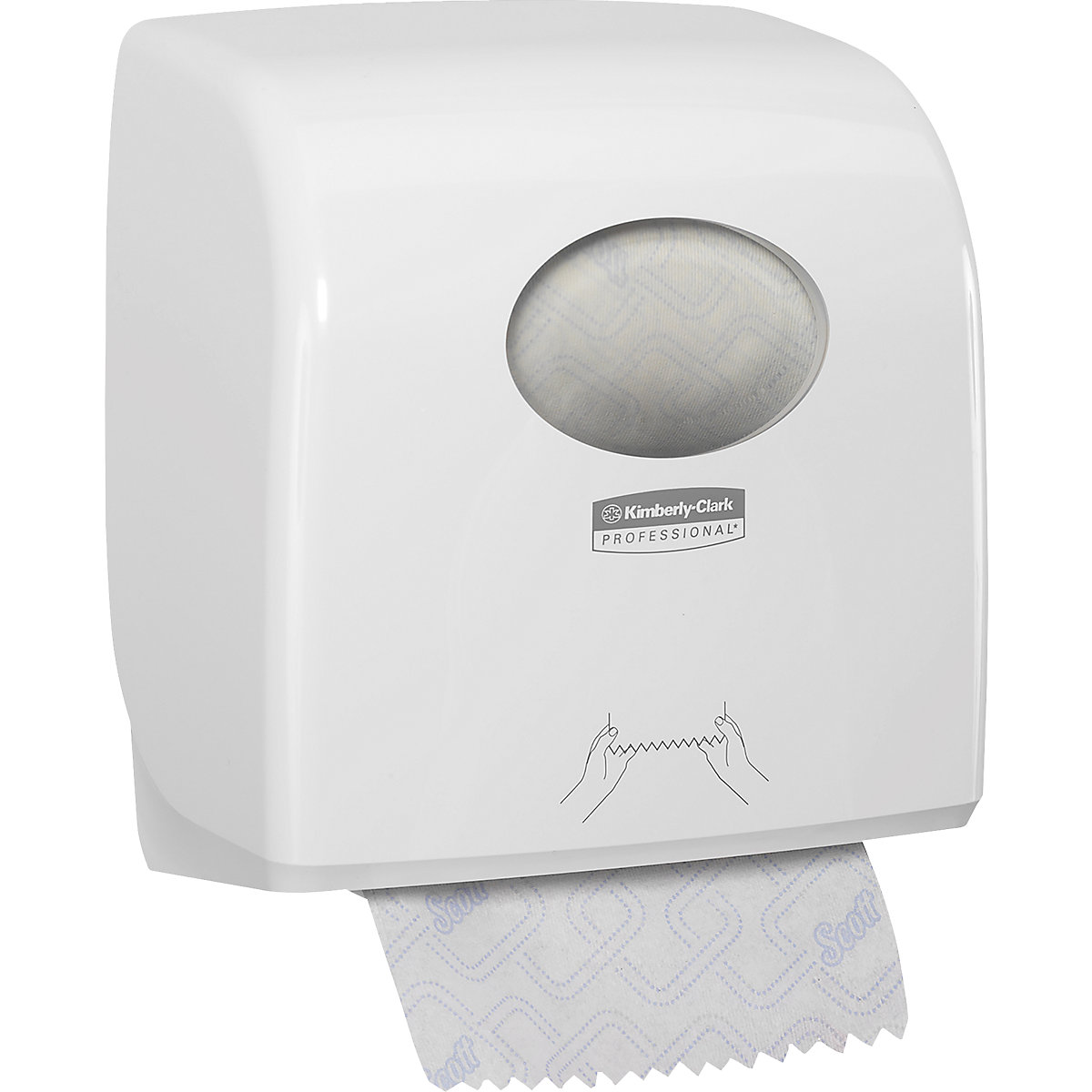 Aquarius™ Slimroll™ dispenser for rolled hand towels – Kimberly-Clark (Product illustration 2)-1