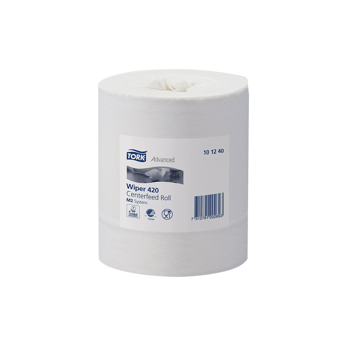 Strong multi-purpose centrefeed paper wipes – TORK (Product illustration 2)-1
