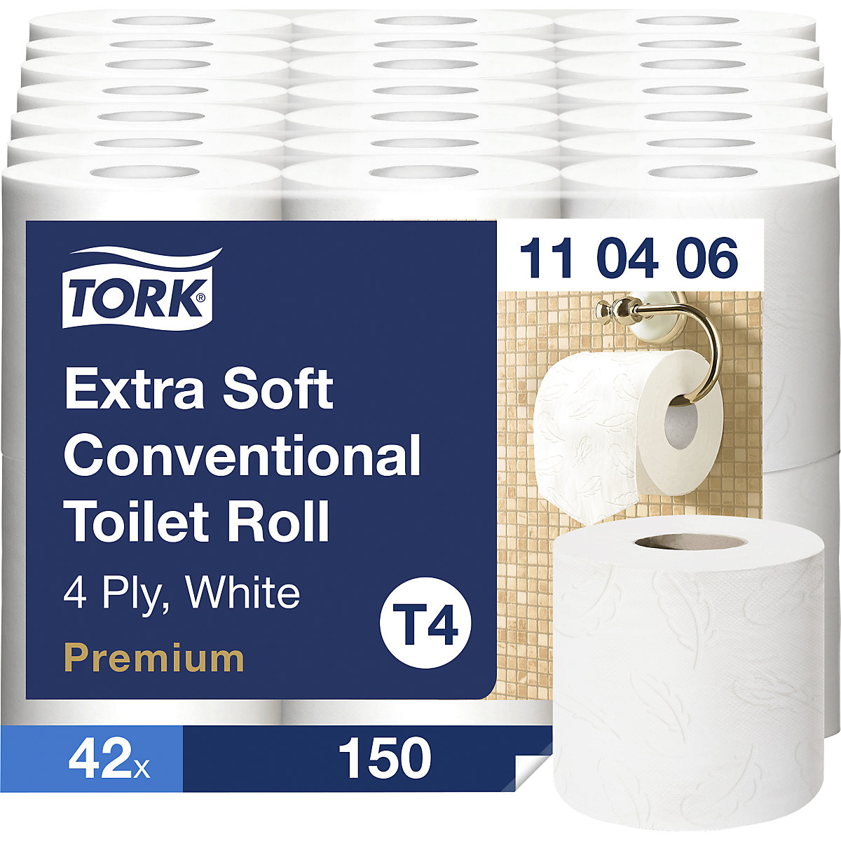 Toilet paper, extra soft