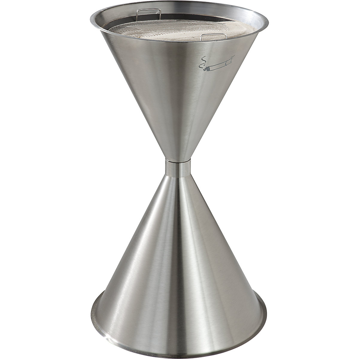 Conical ashtray made of metal - VAR