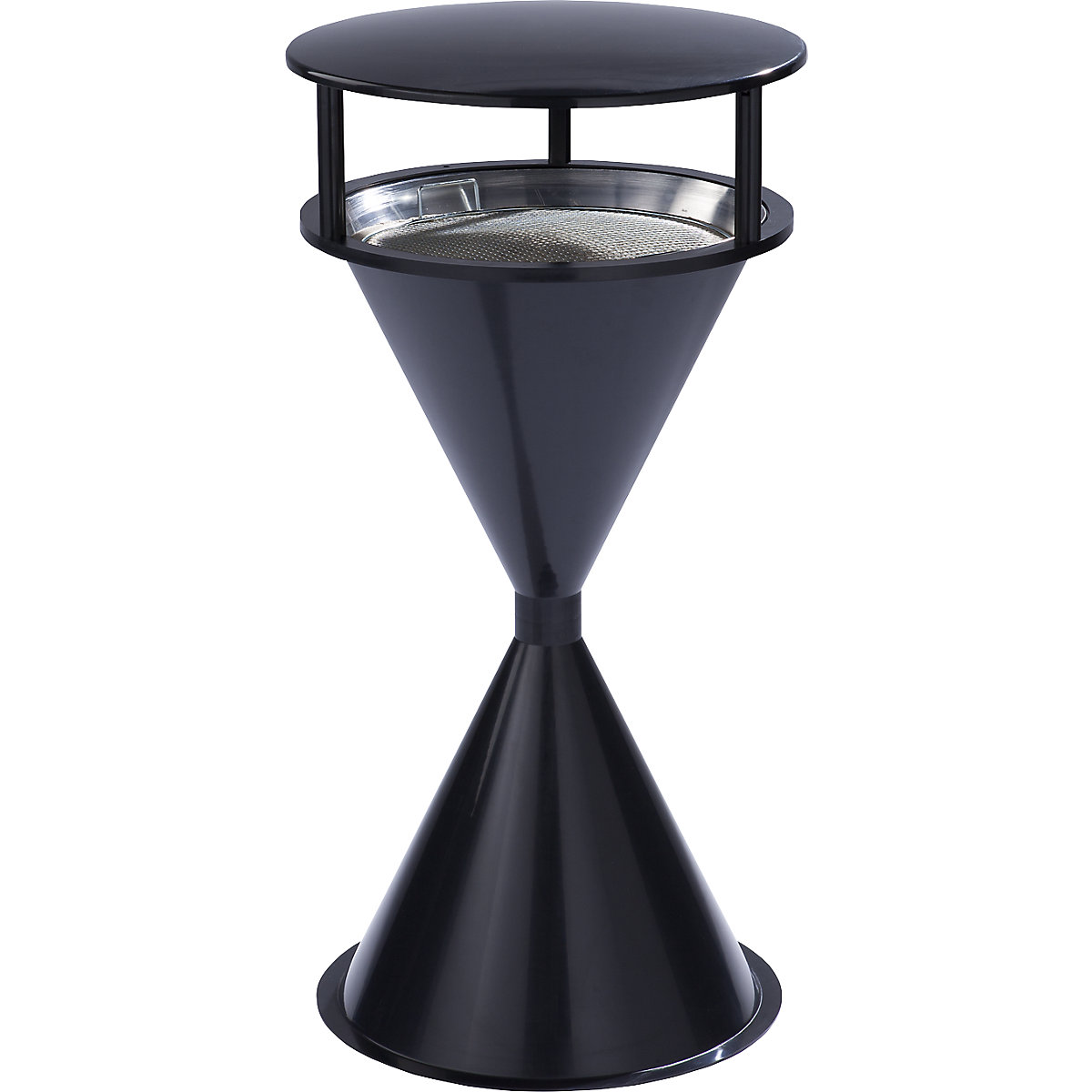 Conical pedestal ashtray made of plastic – VAR