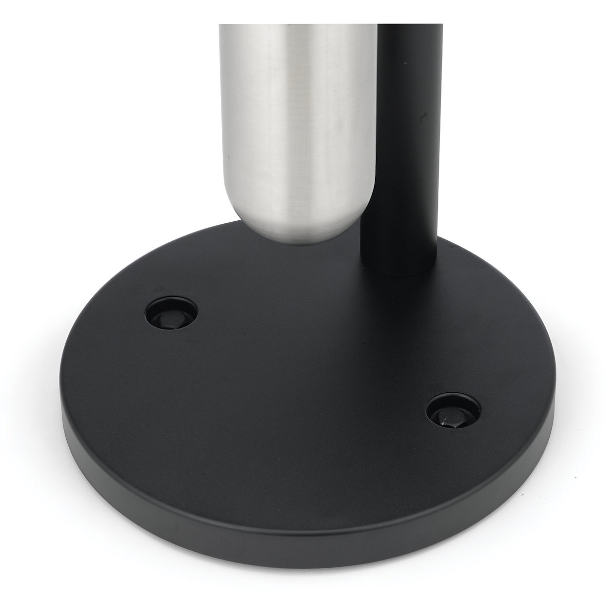 Modern stainless steel pedestal ashtray – Rubbermaid (Product illustration 3)-2
