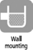 Wall mounting