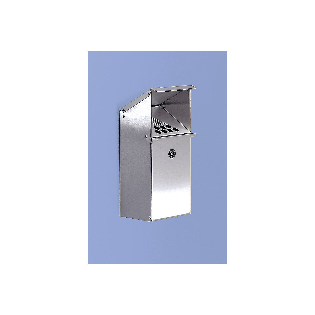 Wall ashtray made of stainless steel – VAR (Product illustration 2)-1