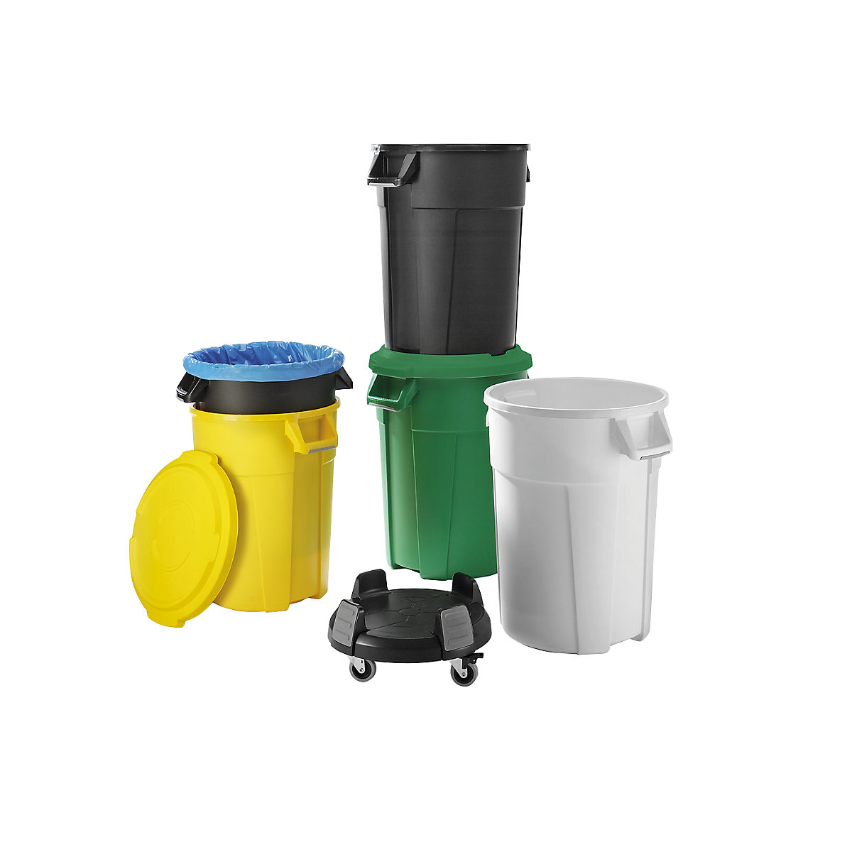 Multi-purpose container with lid – rothopro (Product illustration 2)-1