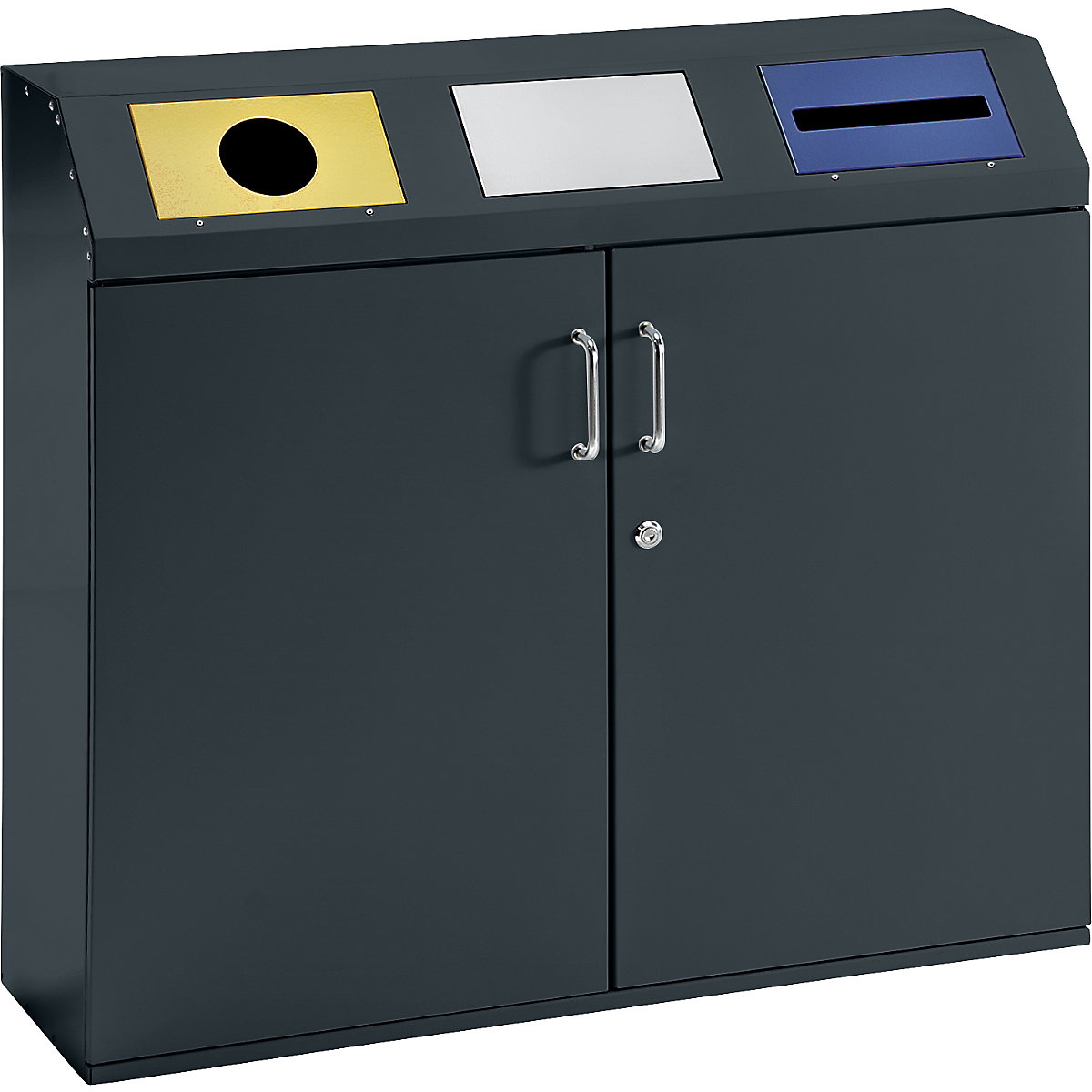Recyclable waste collection cupboard - eurokraft pro