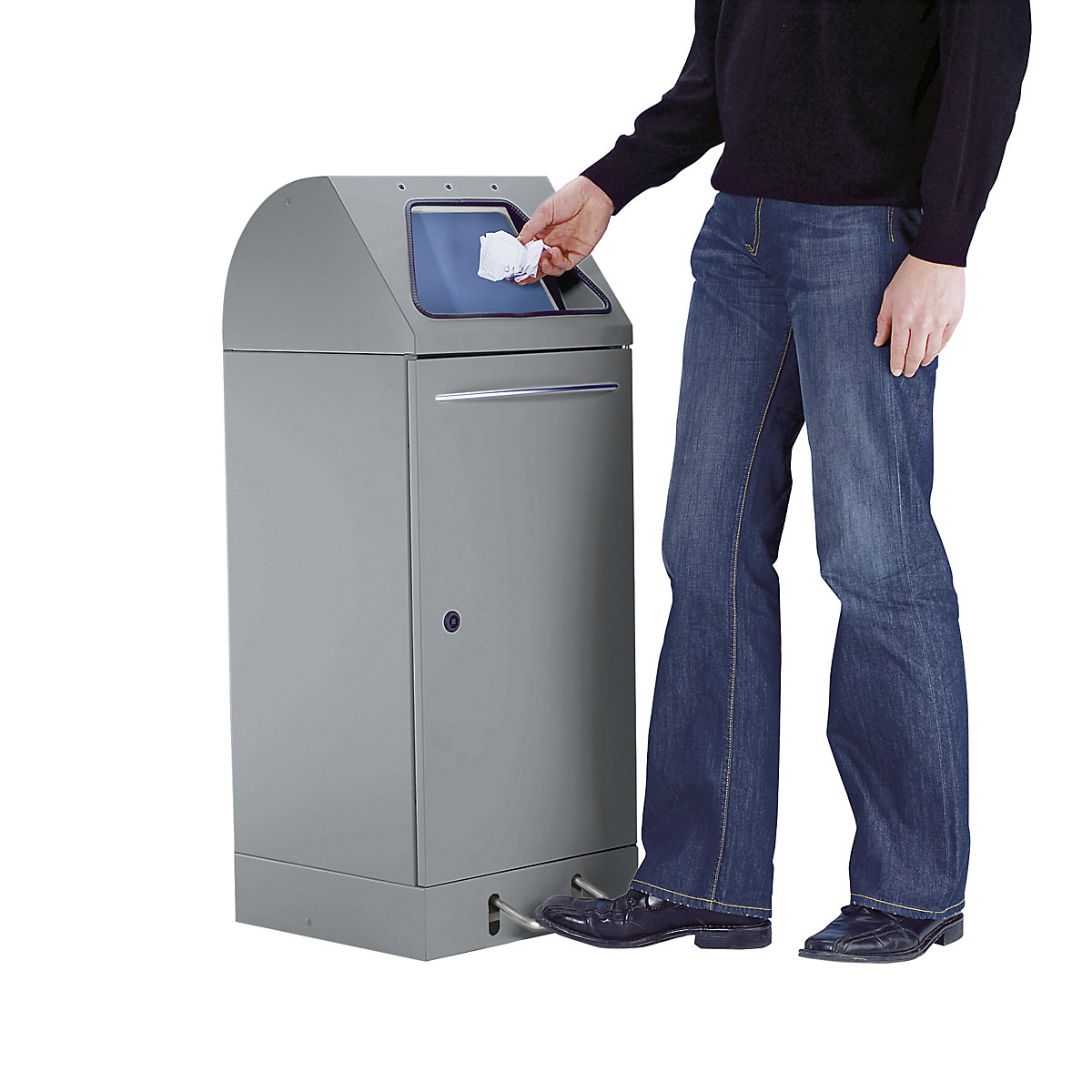 Recyclable waste collector with pedal (Product illustration 12)-11