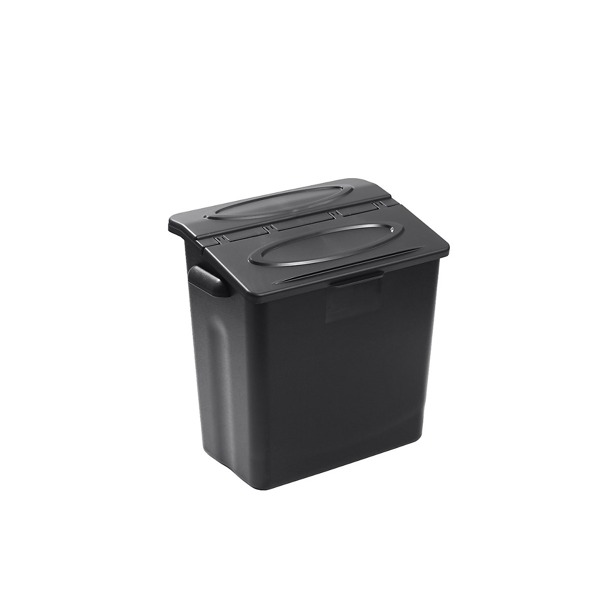 Waste bin with removable lid