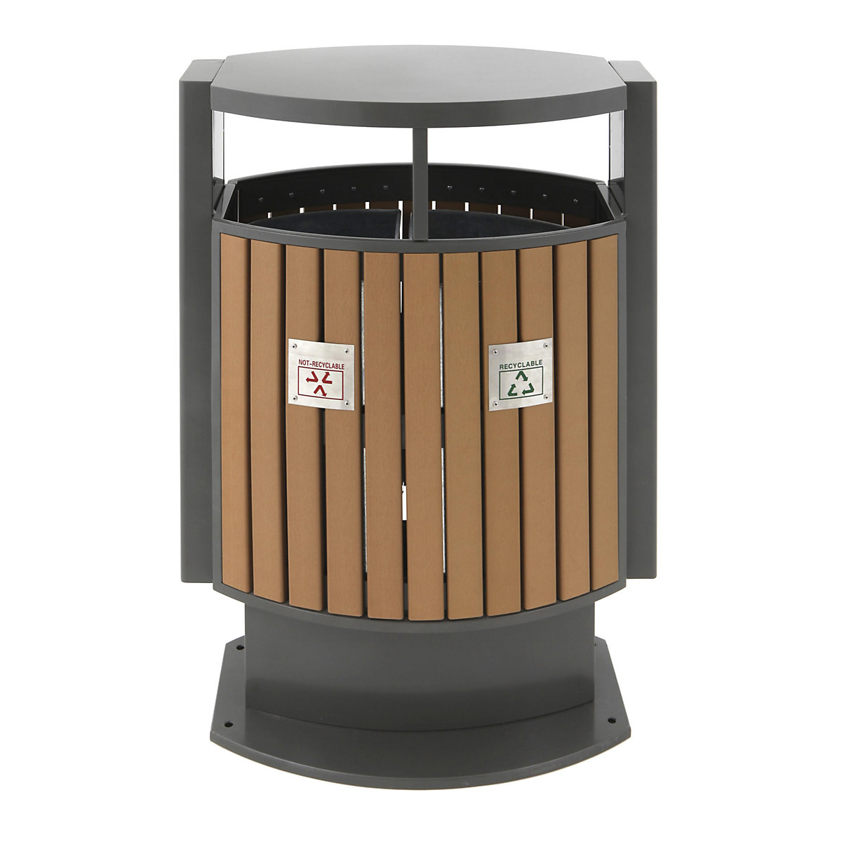 Waste collector for outdoor use