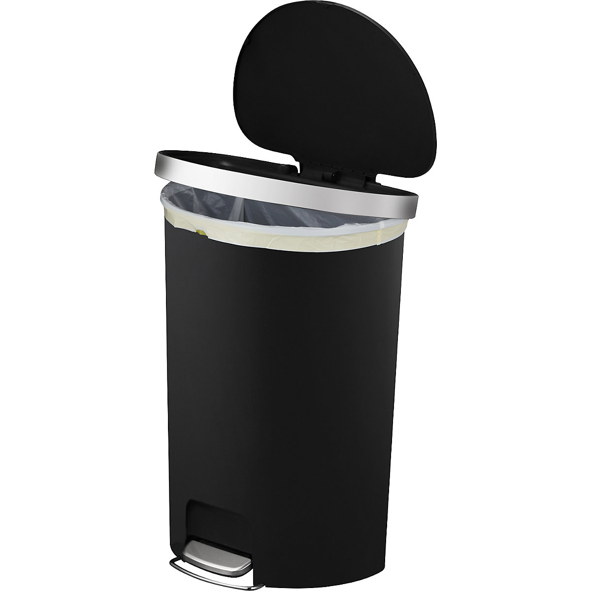 Hana foot pedal bin, semi-circular – EKO (Product illustration 3)-2