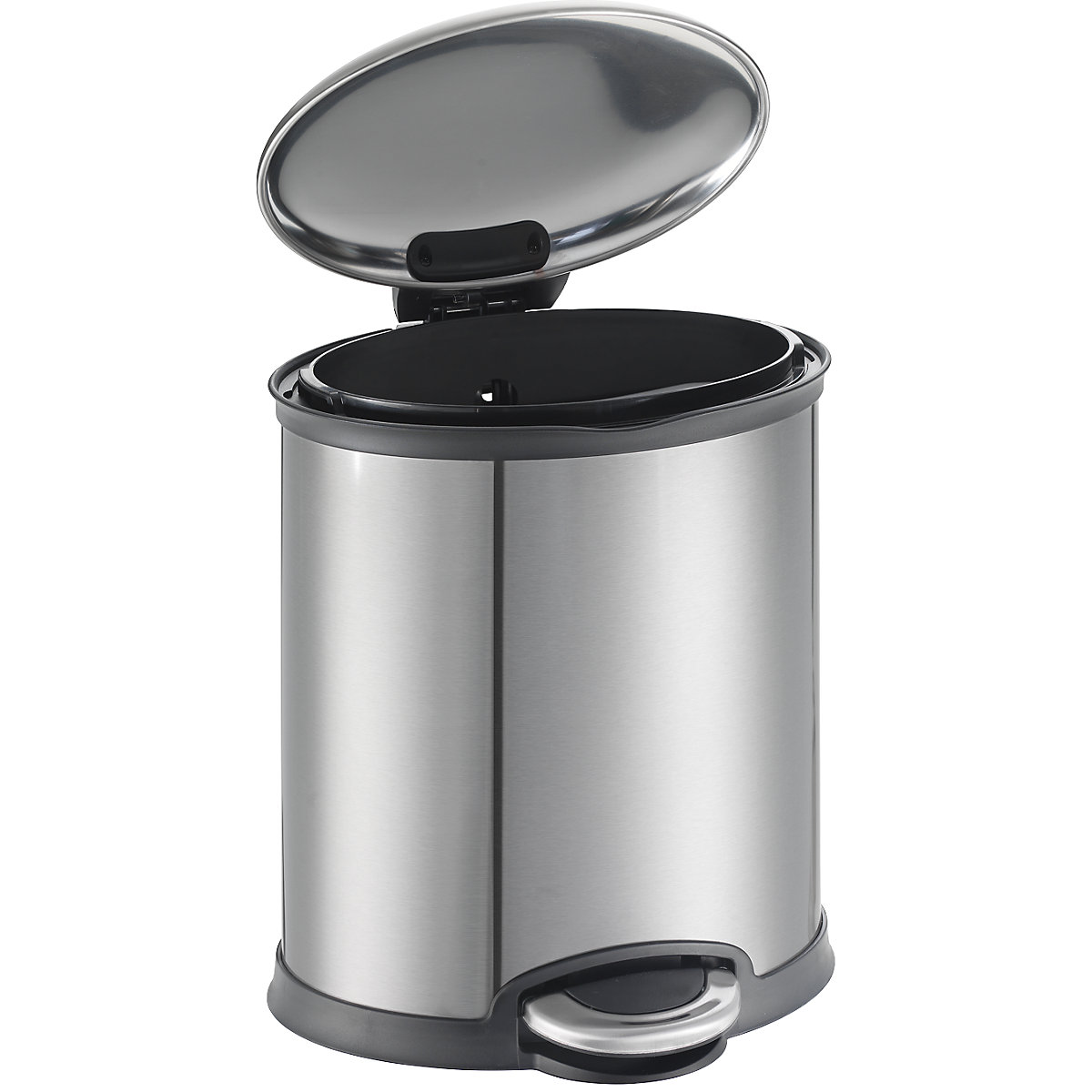 Oval waste collector with pedal – EKO (Product illustration 5)-4
