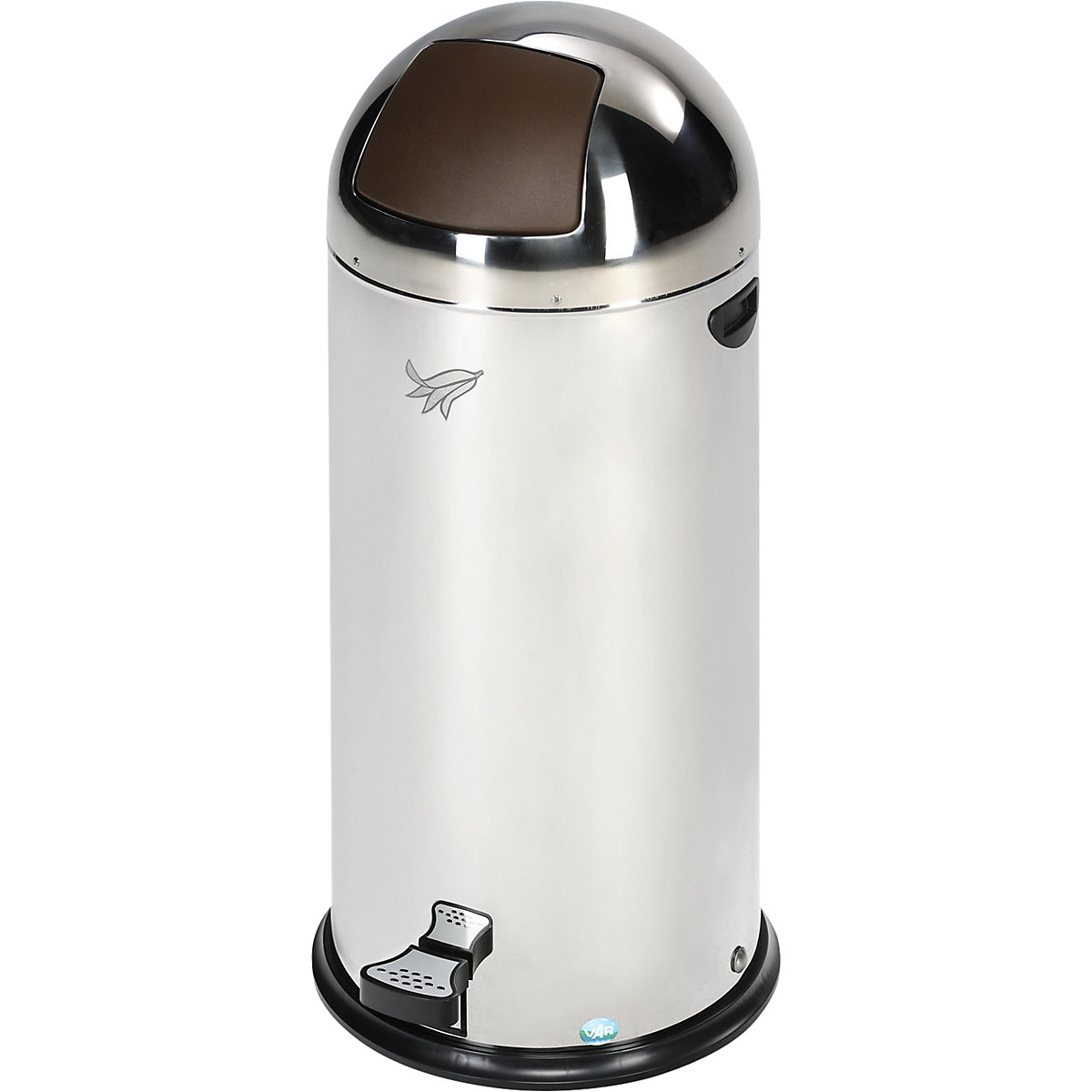 Push waste bin with pedal - VAR