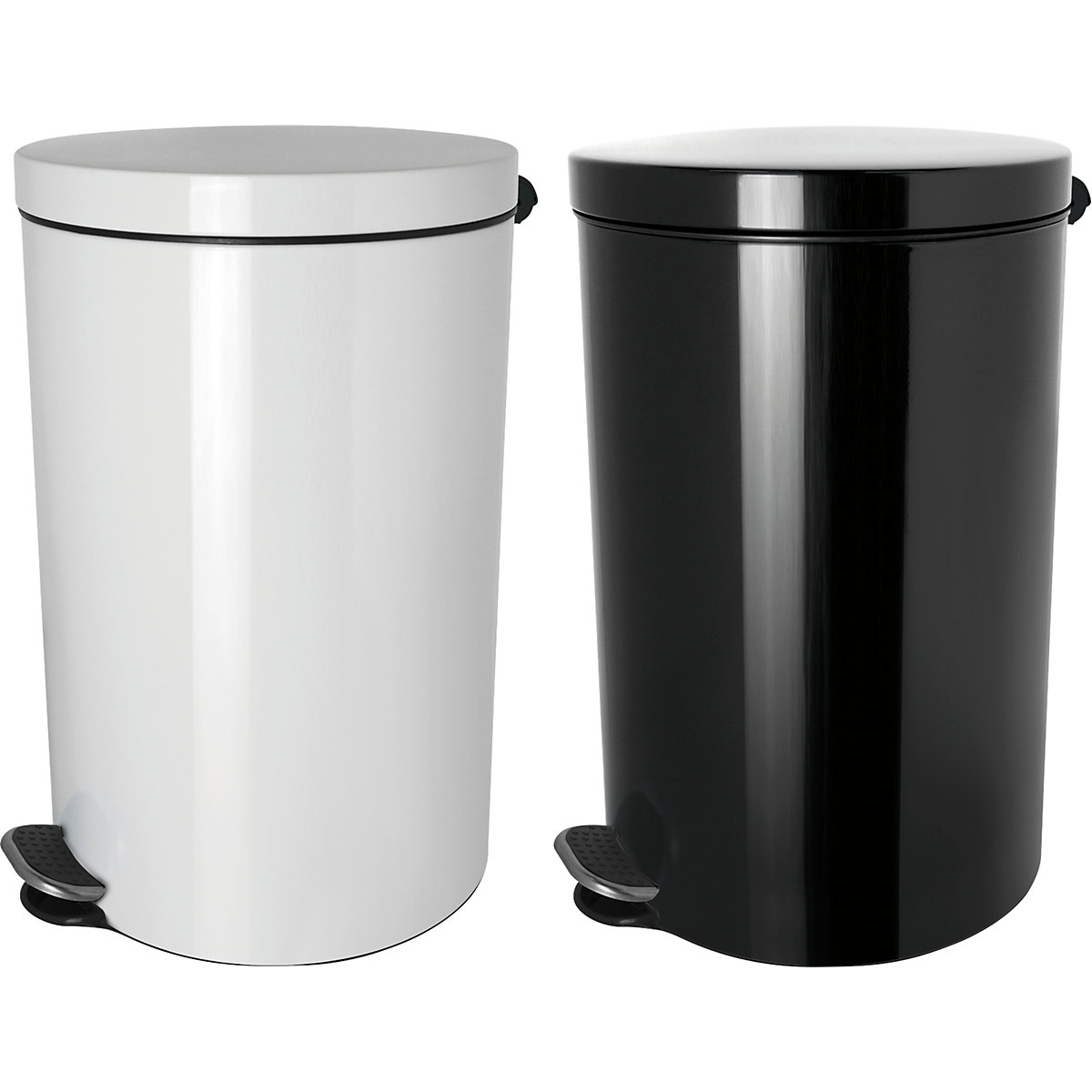 Silver ion waste collector with pedal – helit (Product illustration 2)-1