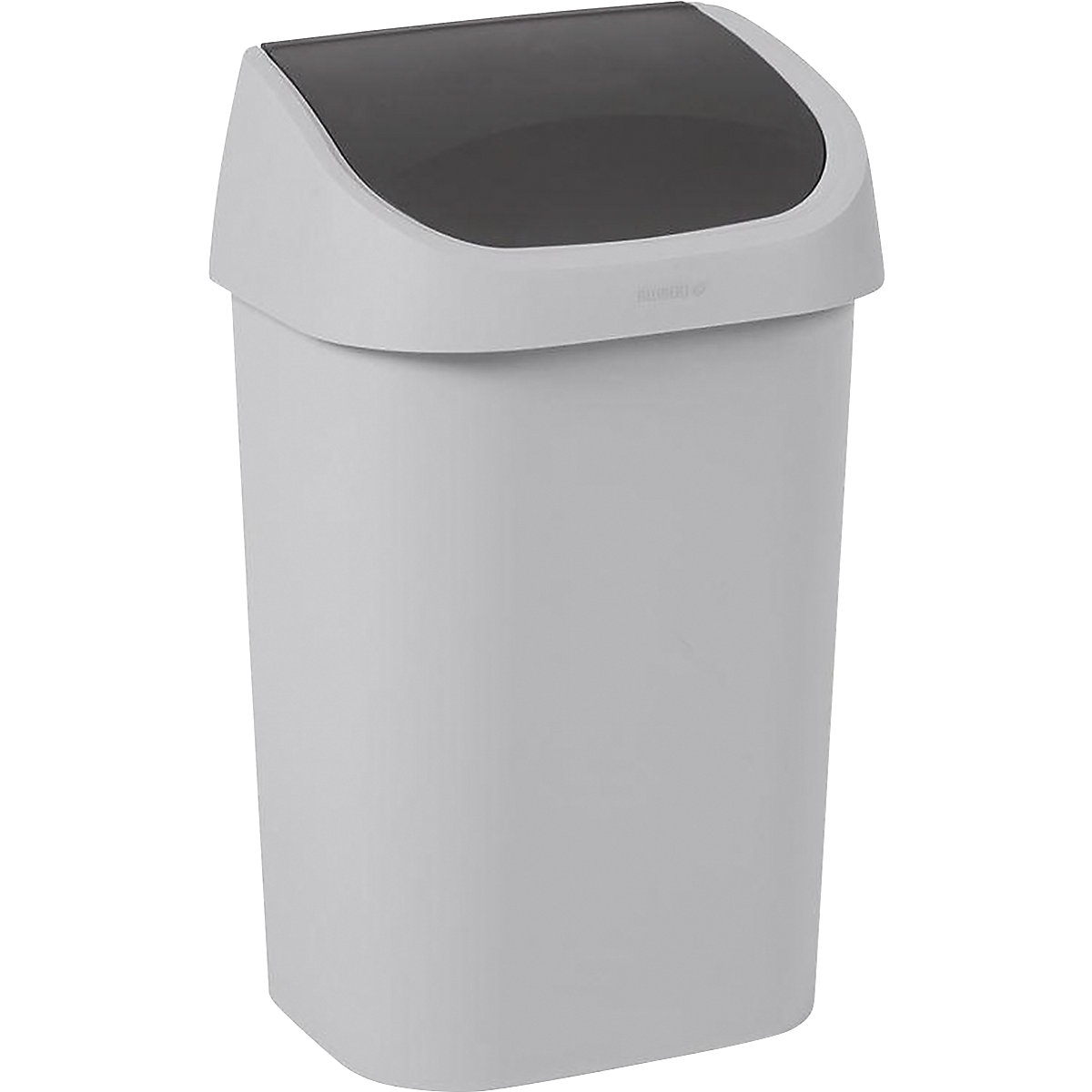 Swing lid waste collector