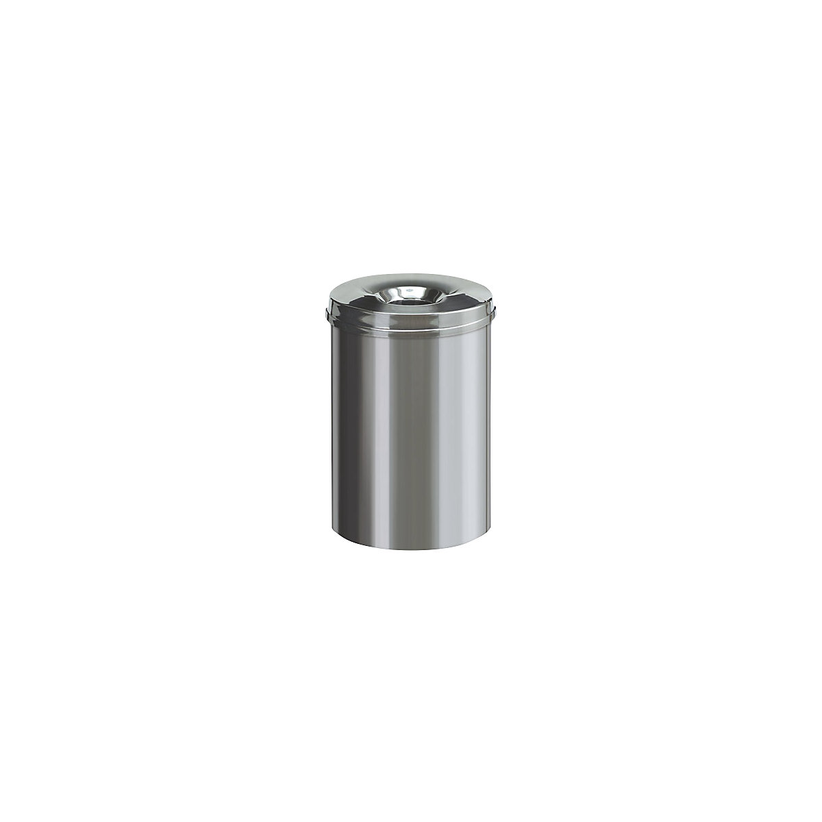 Safety waste collector, stainless steel