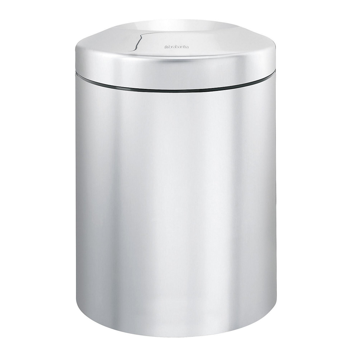 Safety waste paper bin, stainless steel – Brabantia