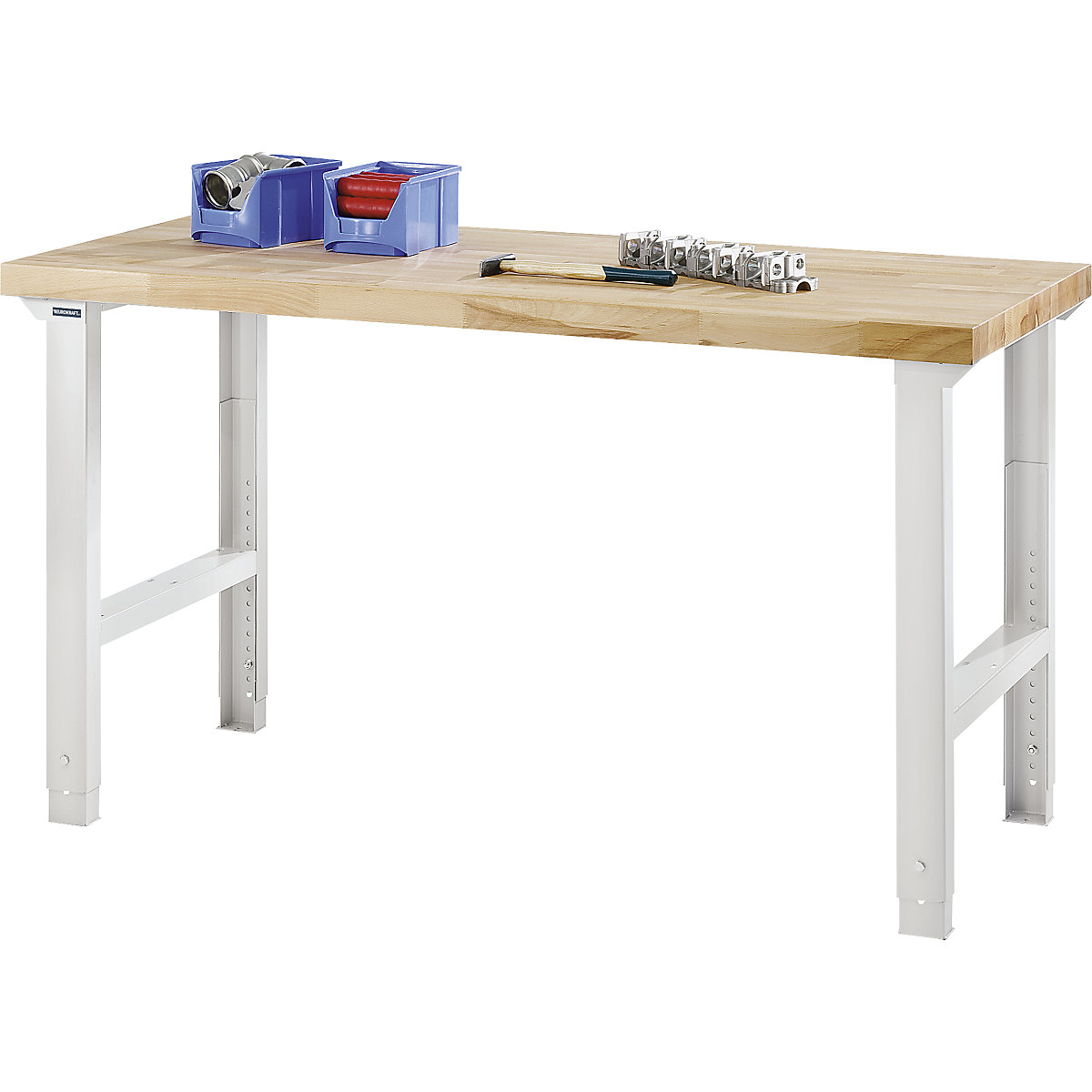 Werkbank, Baukastensystem Serie 7000 eurokraft pro (Produktabbildung 2)-1