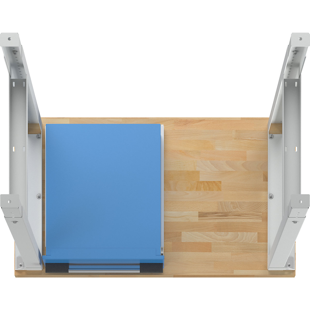 Werkbank, Baukastensystem Serie 7000 eurokraft pro (Produktabbildung 8)-7