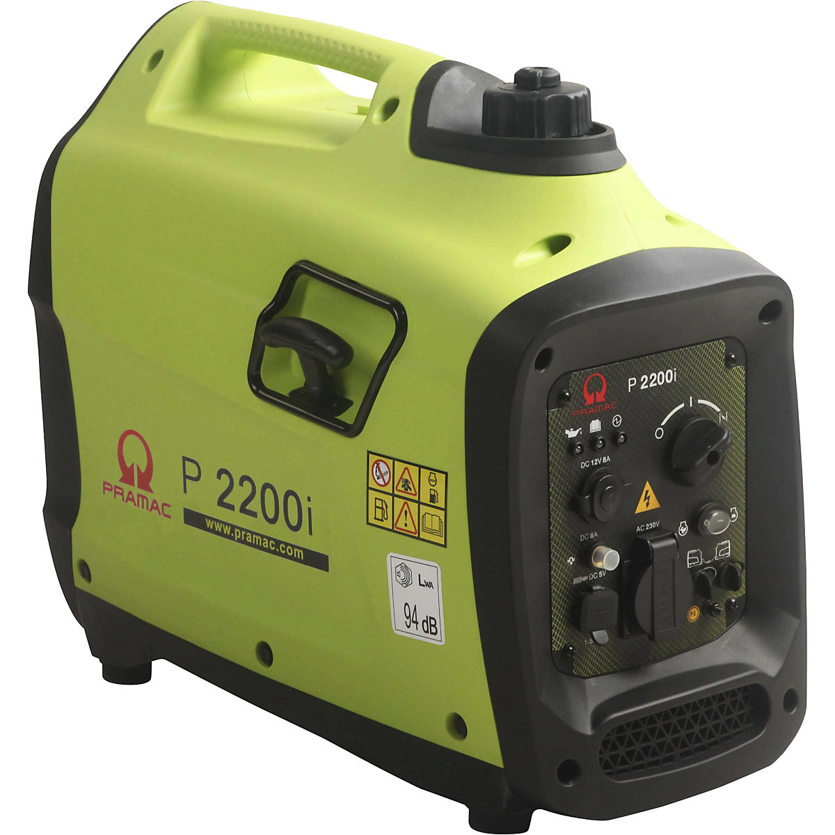 Inverter Stromerzeuger Pramac, P 2200 i, Benzin, 230 V, Leistung max. 2100 Watt, 1,9 kW-0