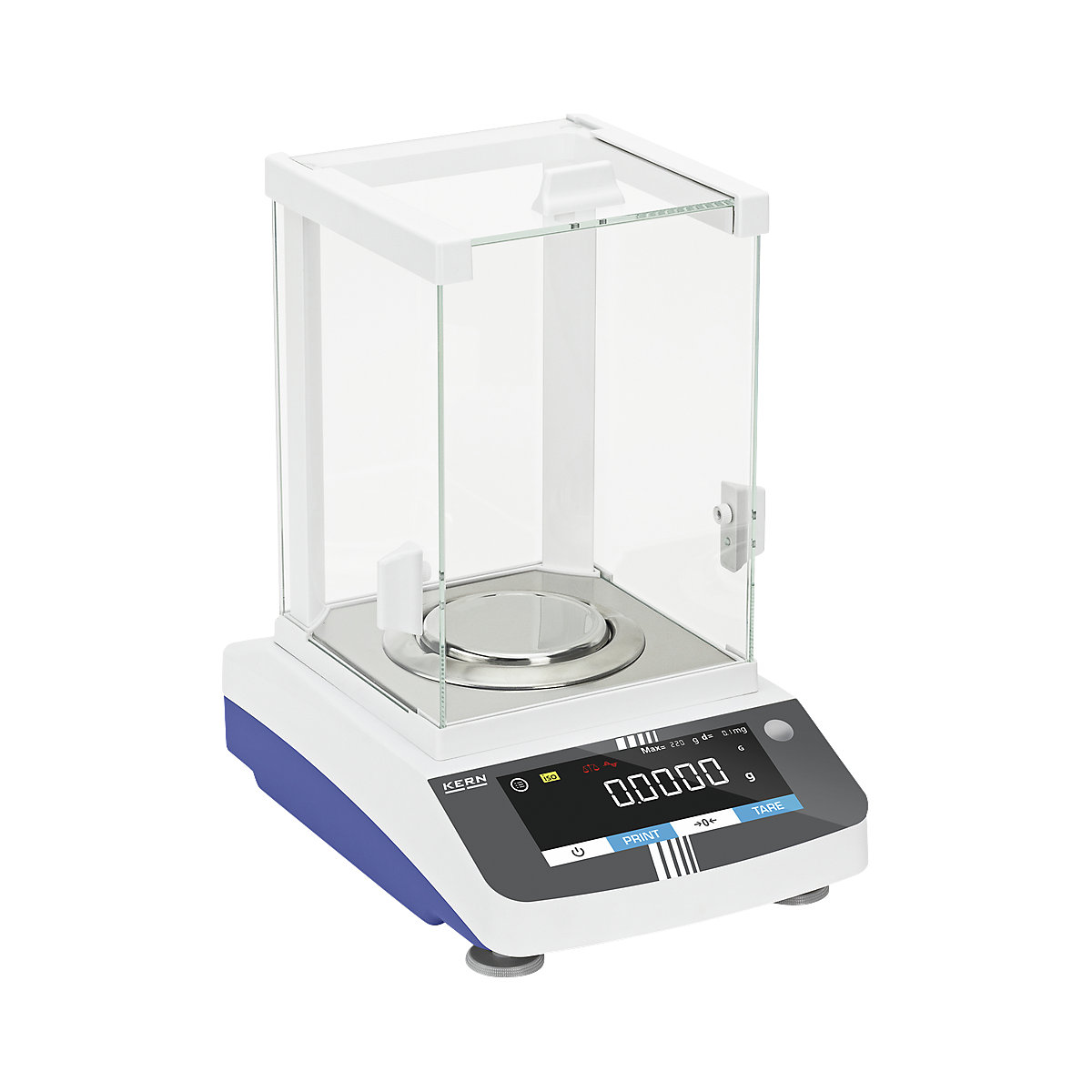 Analysenwaage ADT, Wägebereich bis 2200 g, Ablesbarkeit 0,01 g, Wägeplatte Ø 90 mm-0
