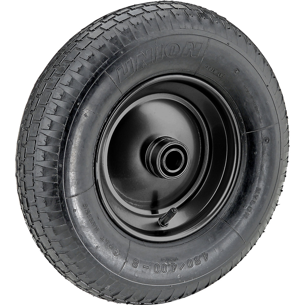 Luchtband, plaatstalen velg