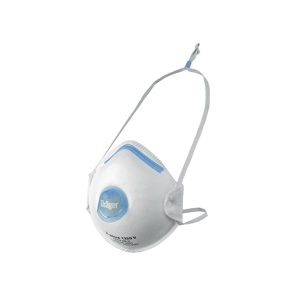 X-plore® FFP2 NR D fine dust mask with exhalation valve – Dräger