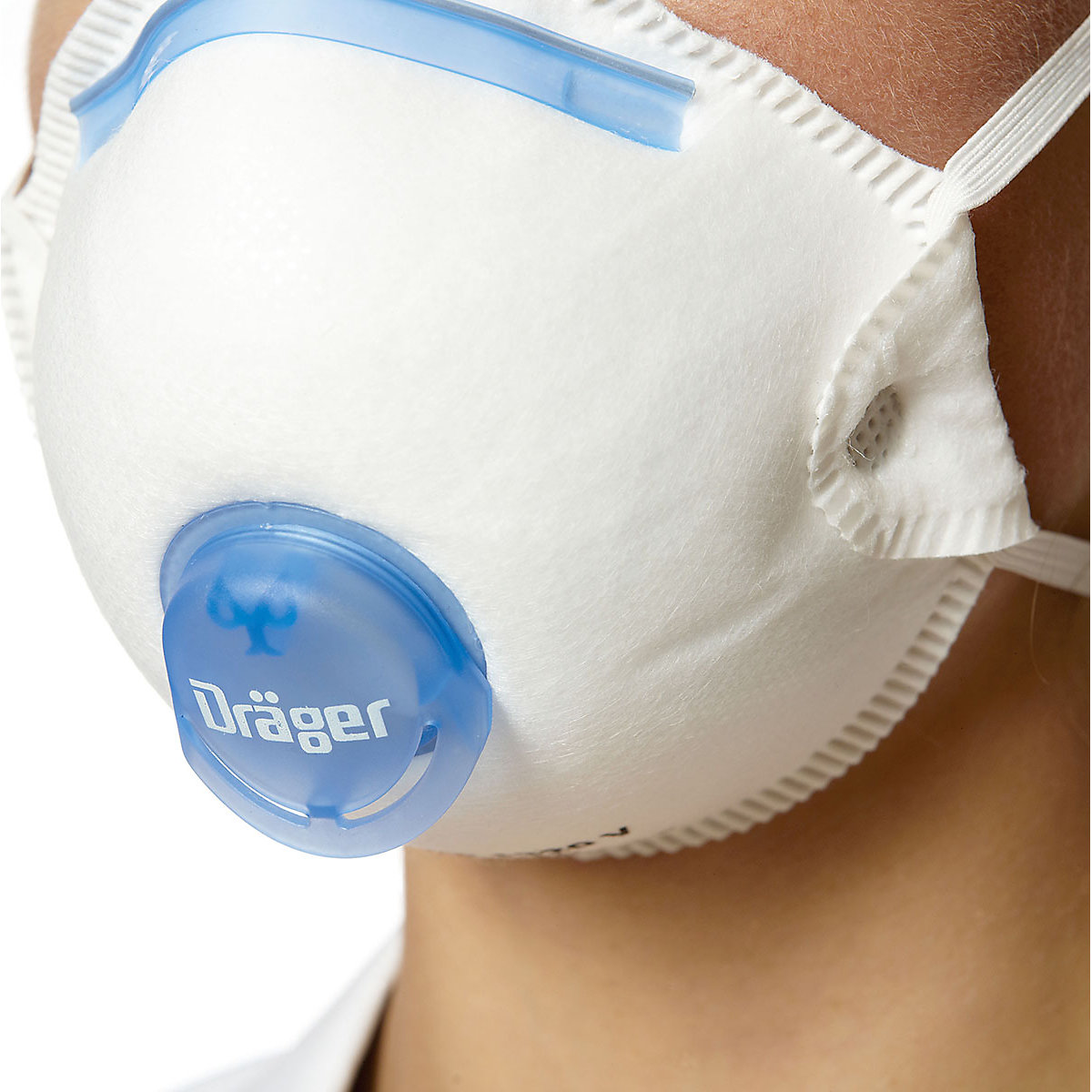 X-plore® FFP2 NR D fine dust mask with exhalation valve – Dräger (Product illustration 3)-2