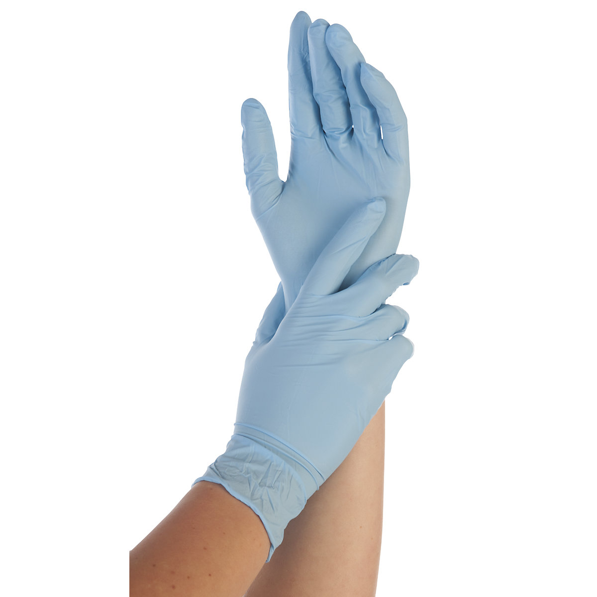 SAFE LIGHT disposable nitrile gloves
