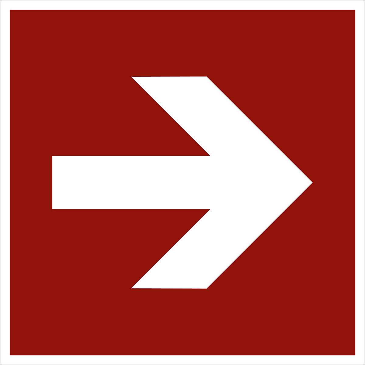 Fire protection sign