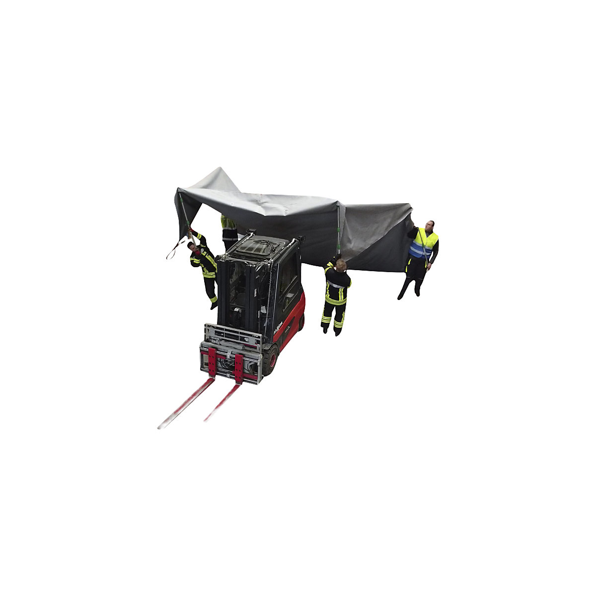PREMIUM Li-ion battery fire containment blanket – VLITEX (Product illustration 2)-1