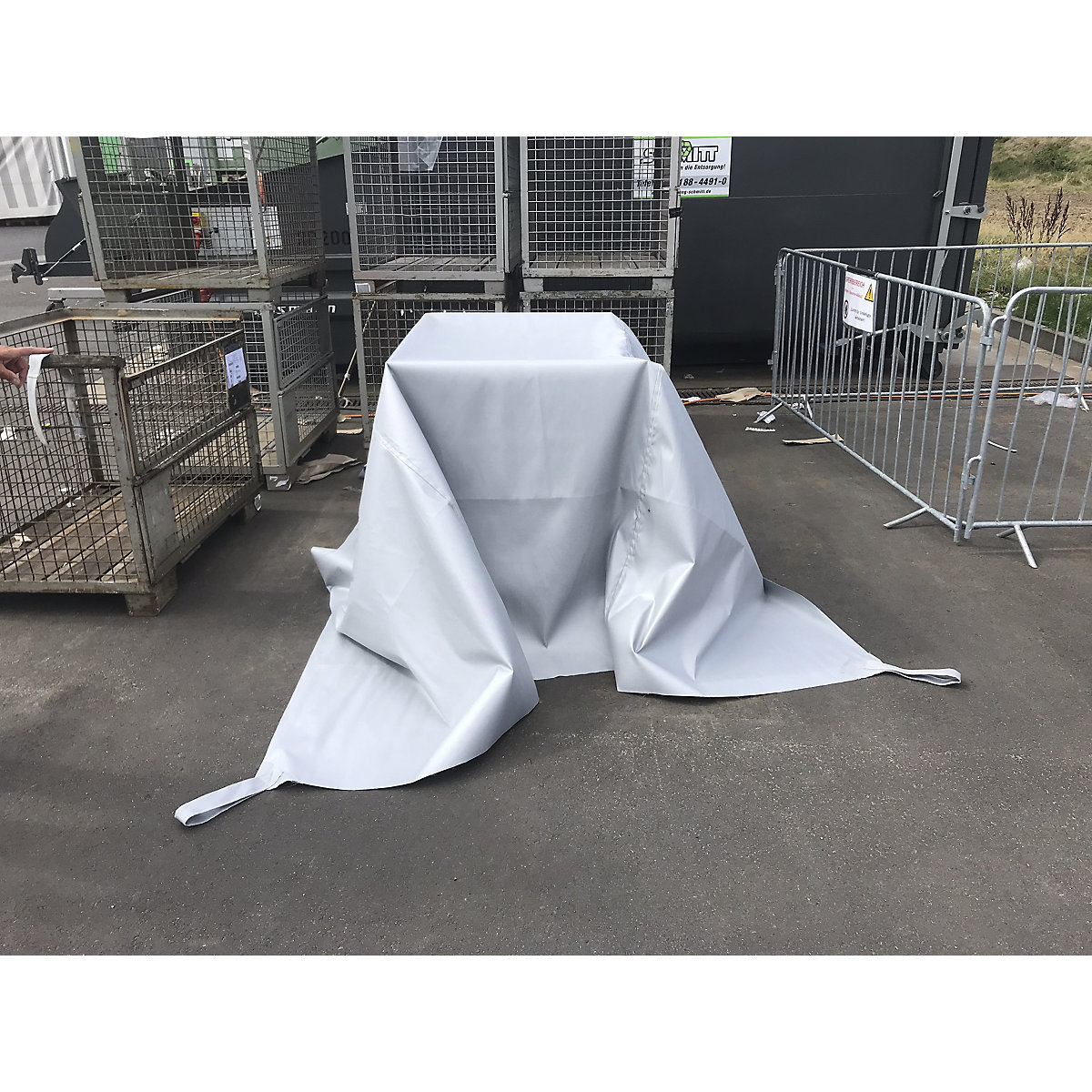 PREMIUM Li-ion battery fire containment cover – VLITEX (Product illustration 2)-1