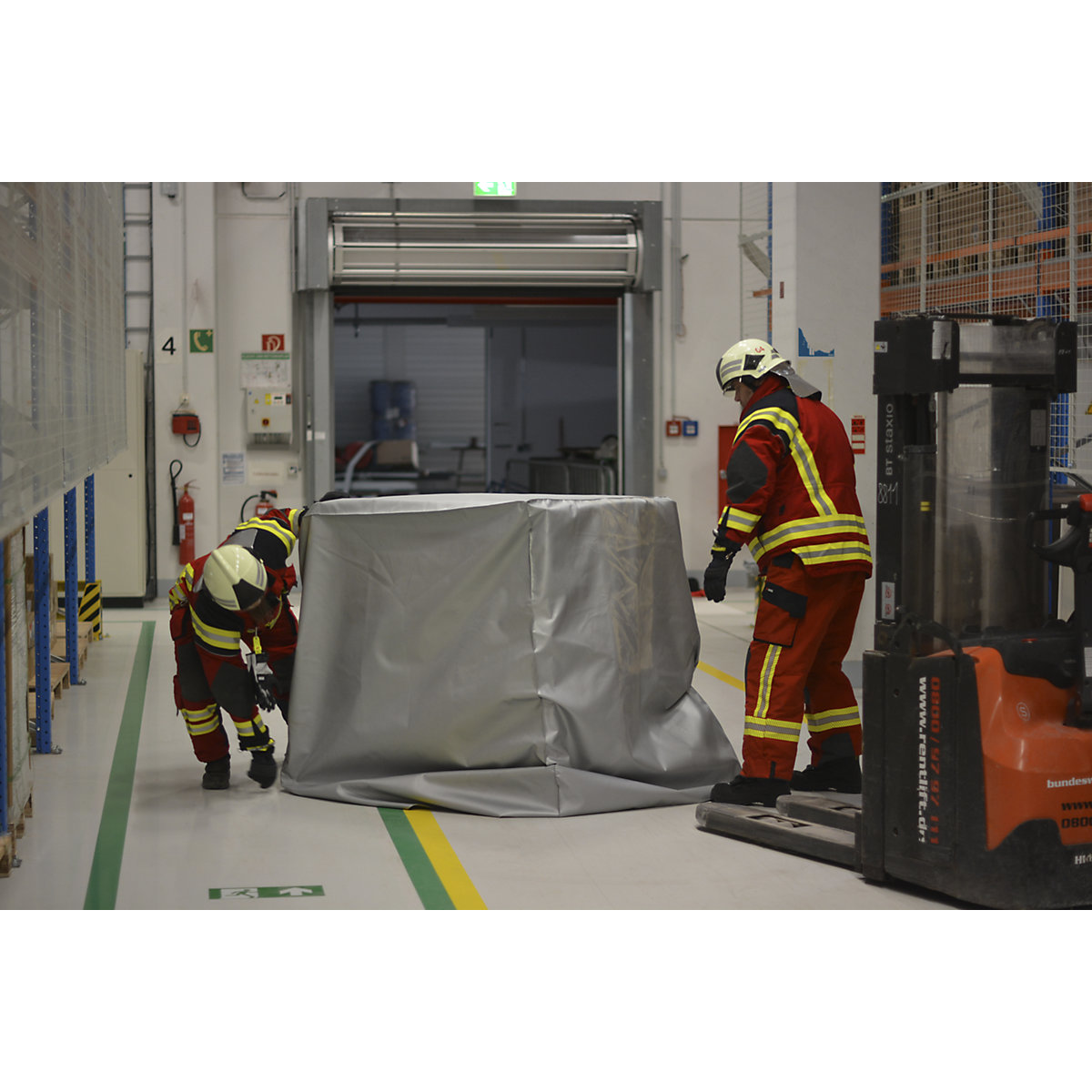 PREMIUM Li-ion battery fire containment cover – VLITEX (Product illustration 3)-2